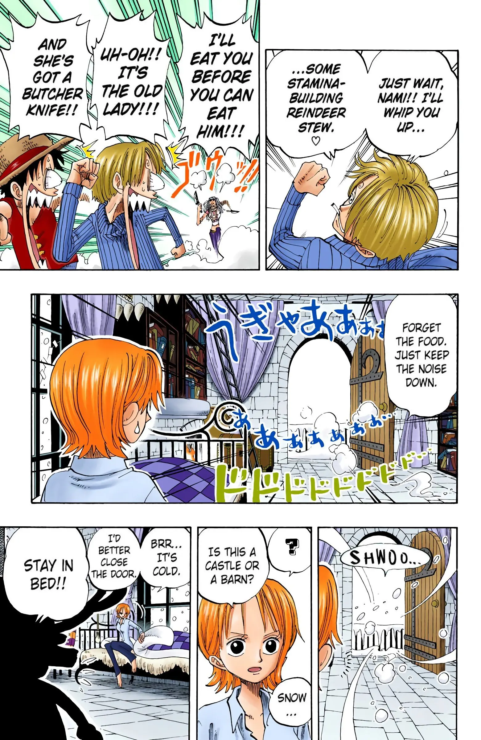 One Piece Colored, chapter 140, page 5