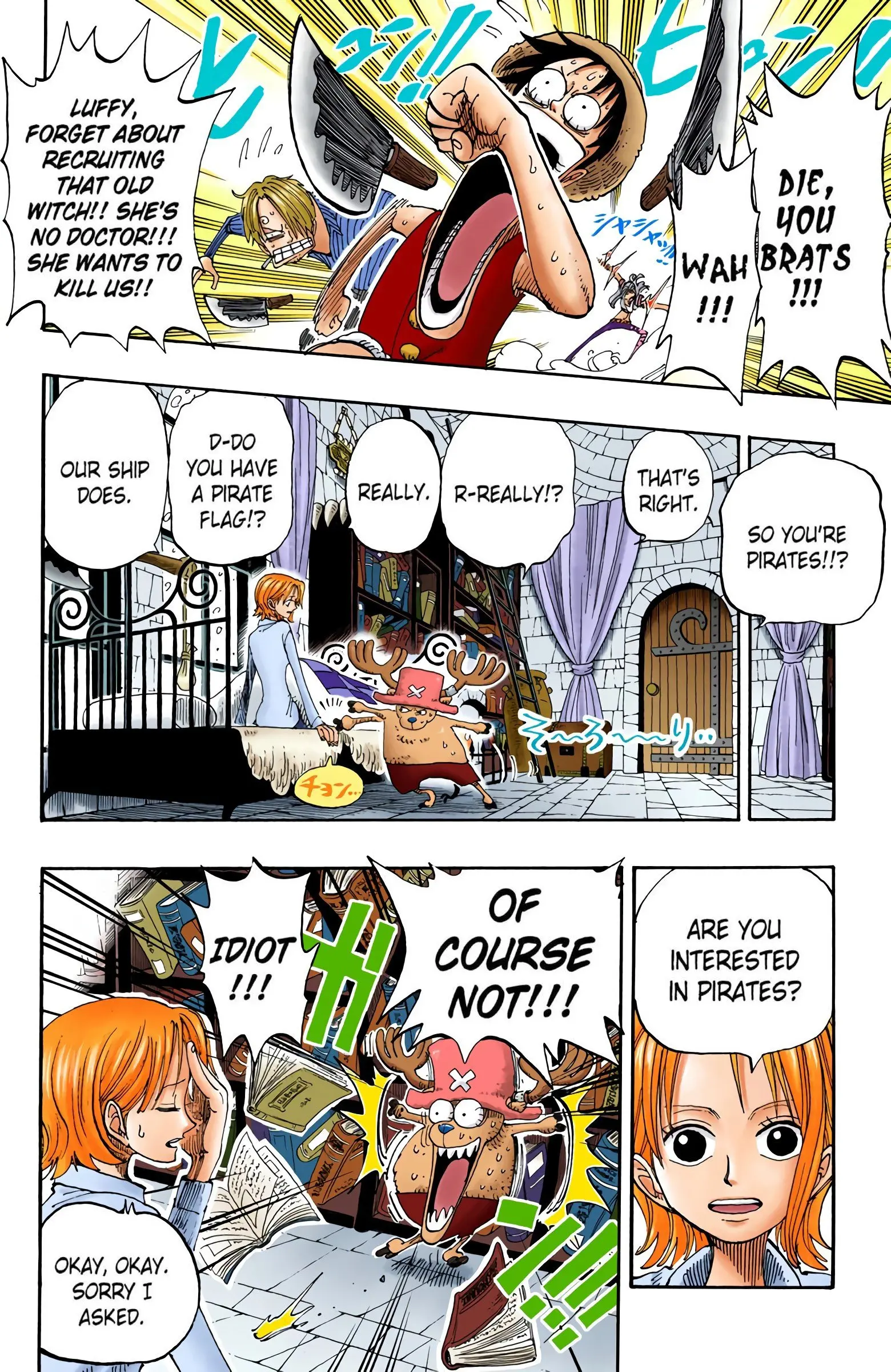 One Piece Colored, chapter 140, page 8