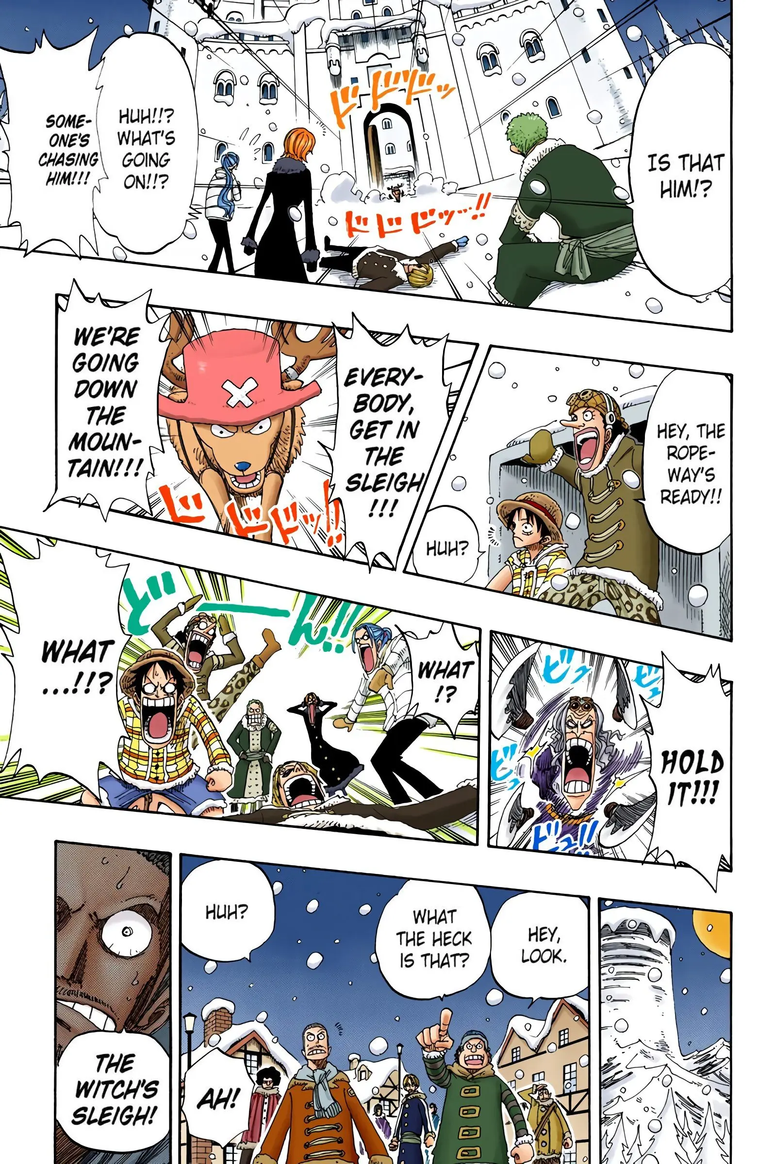 One Piece Colored, chapter 153, page 9