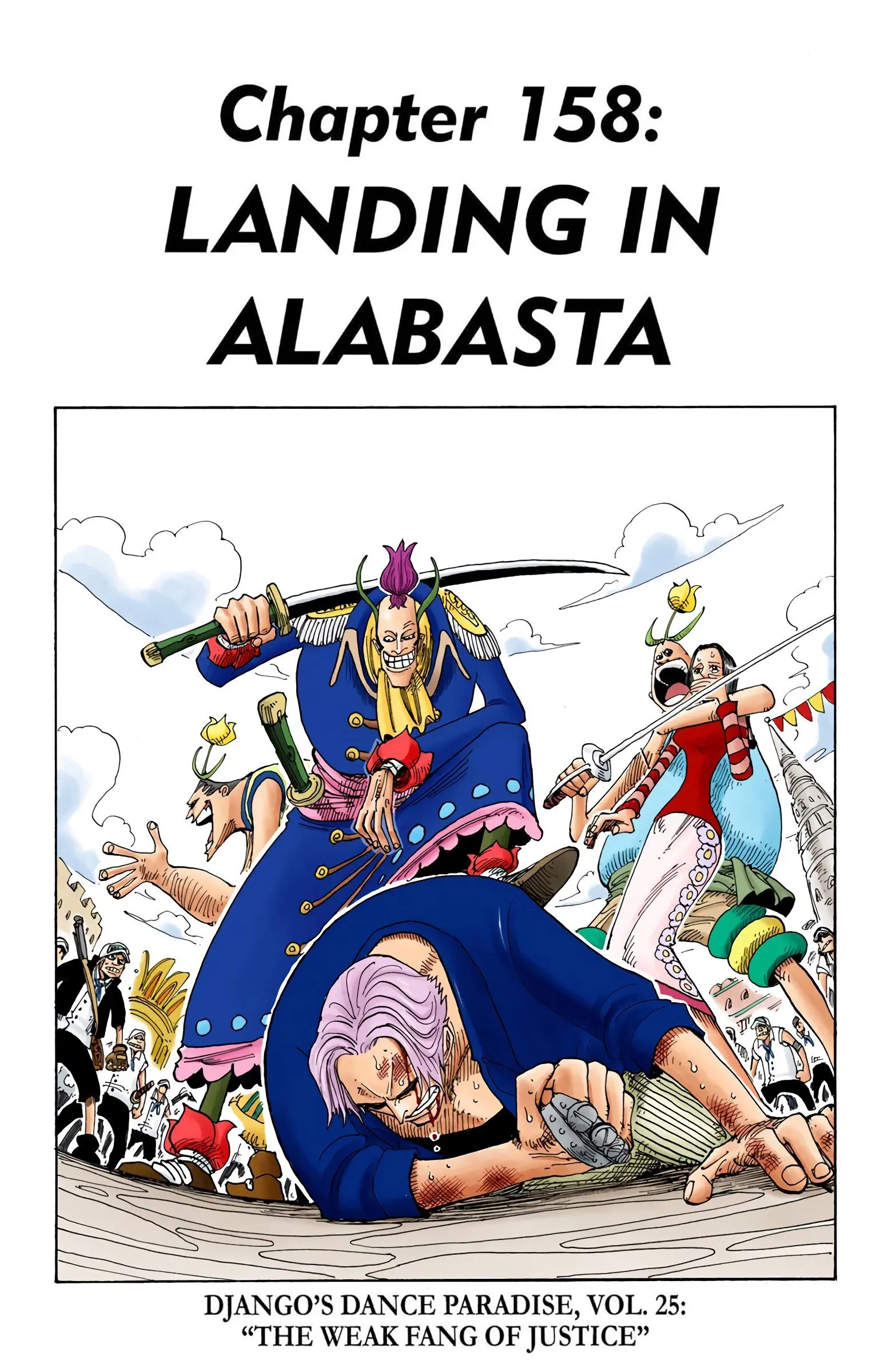 One Piece Colored, chapter 158, page 1