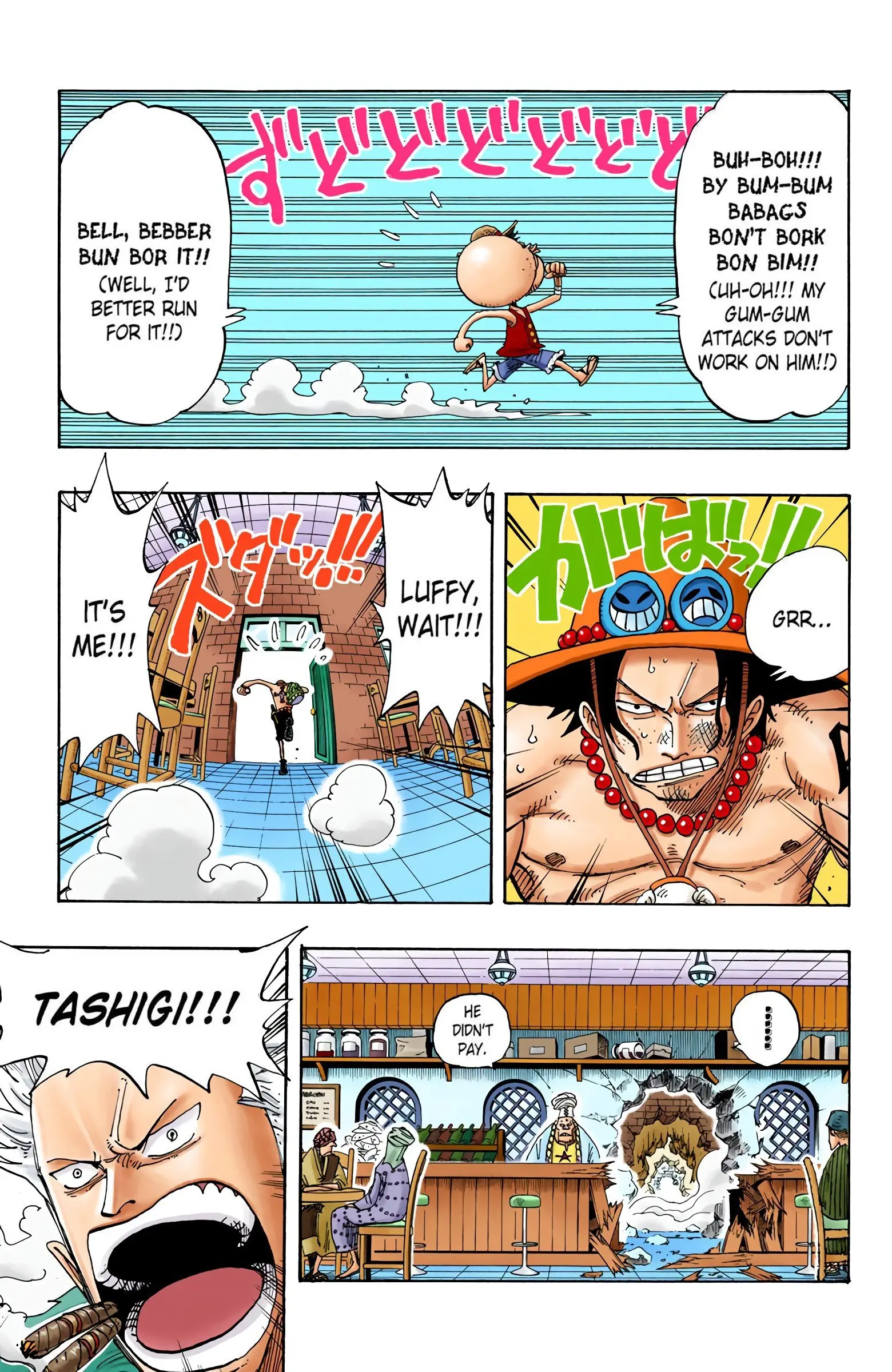 One Piece Colored, chapter 158, page 11