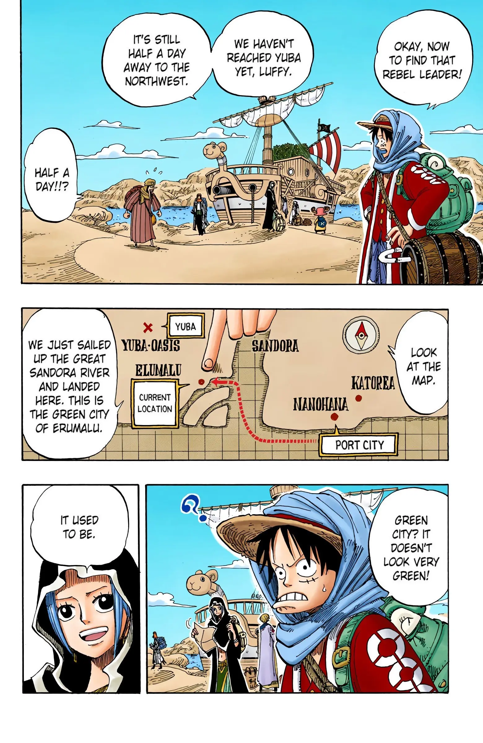 One Piece Colored, chapter 161, page 5