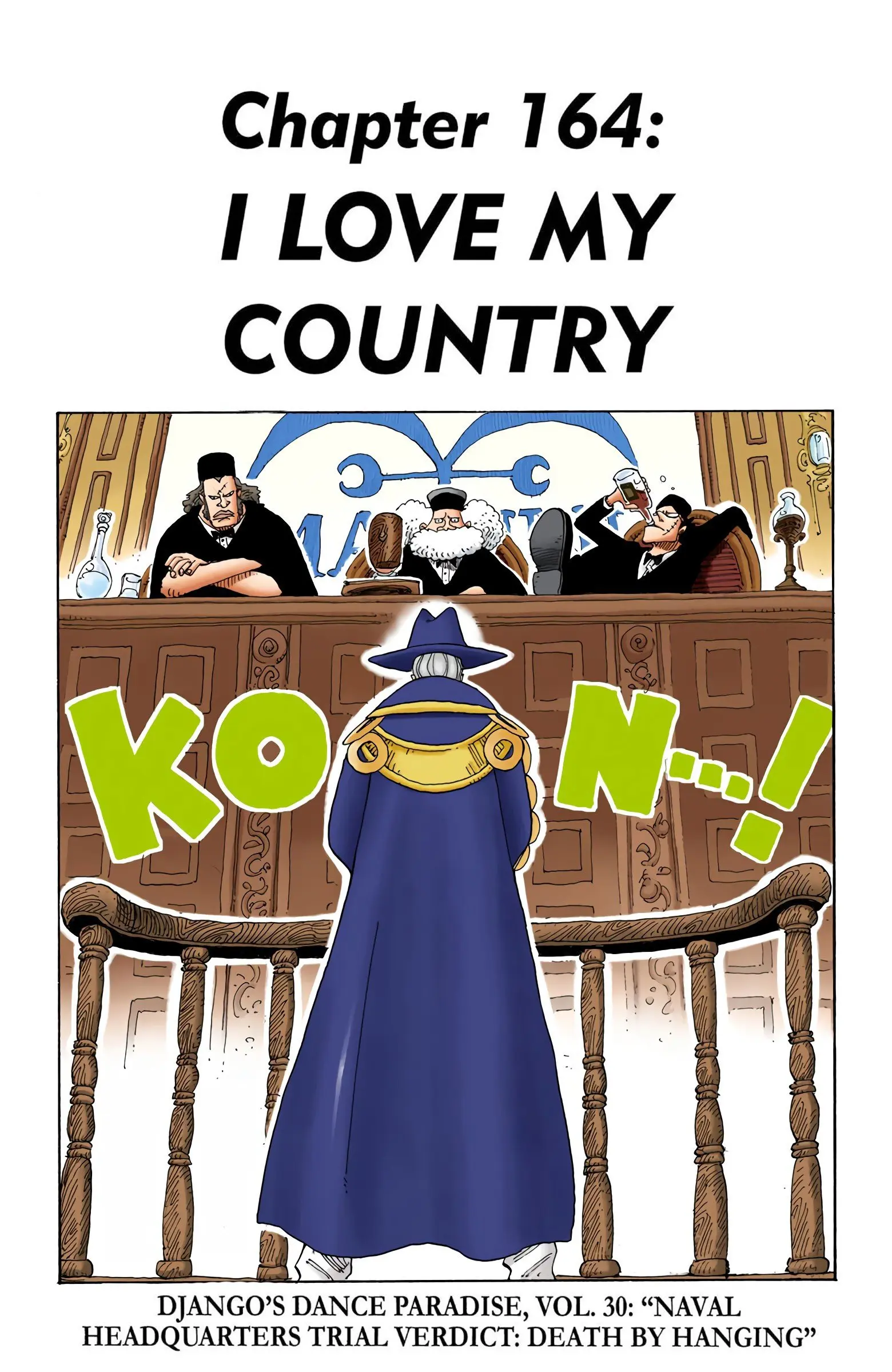One Piece Colored, chapter 164, page 1