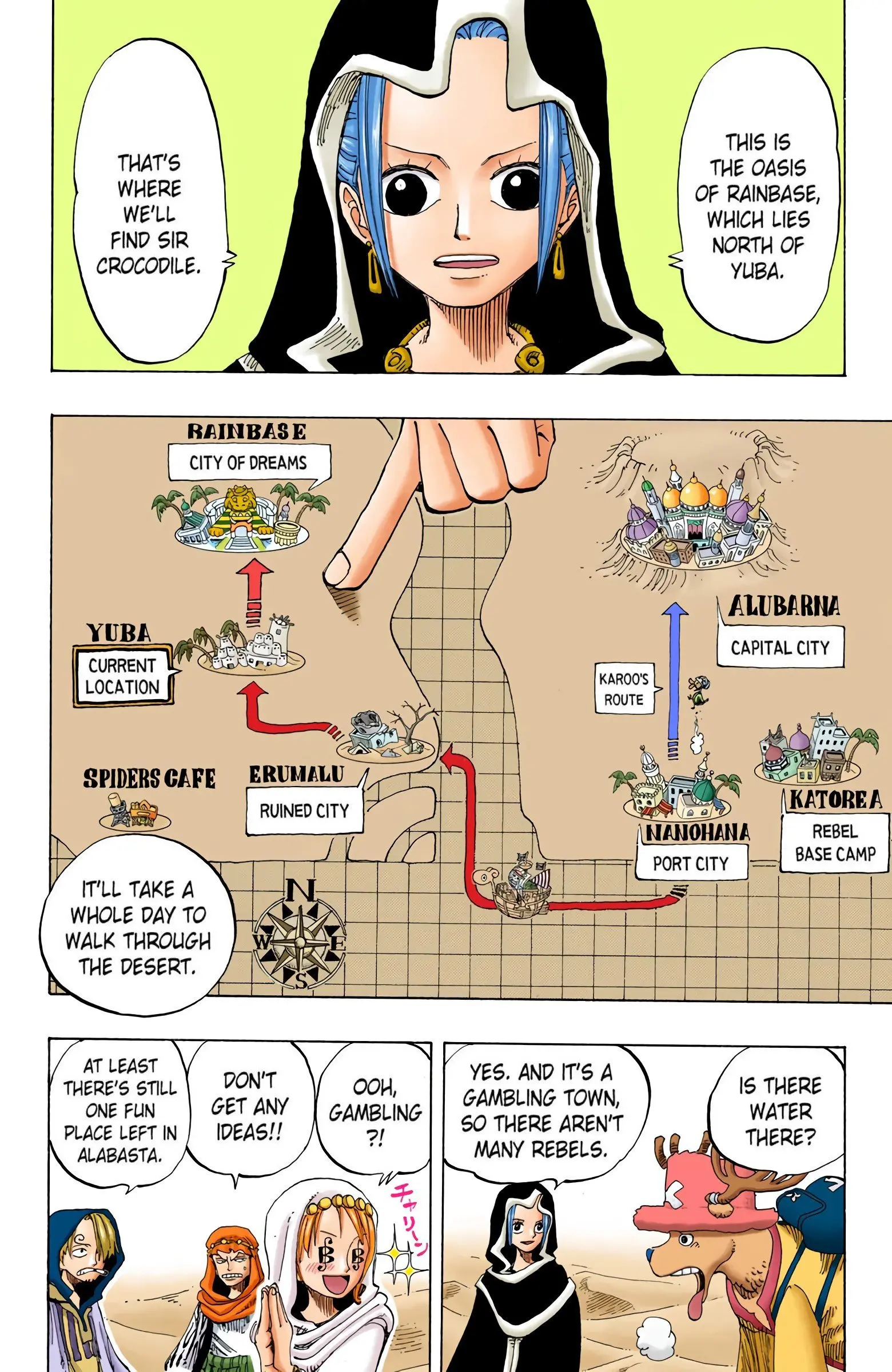 One Piece Colored, chapter 167, page 7