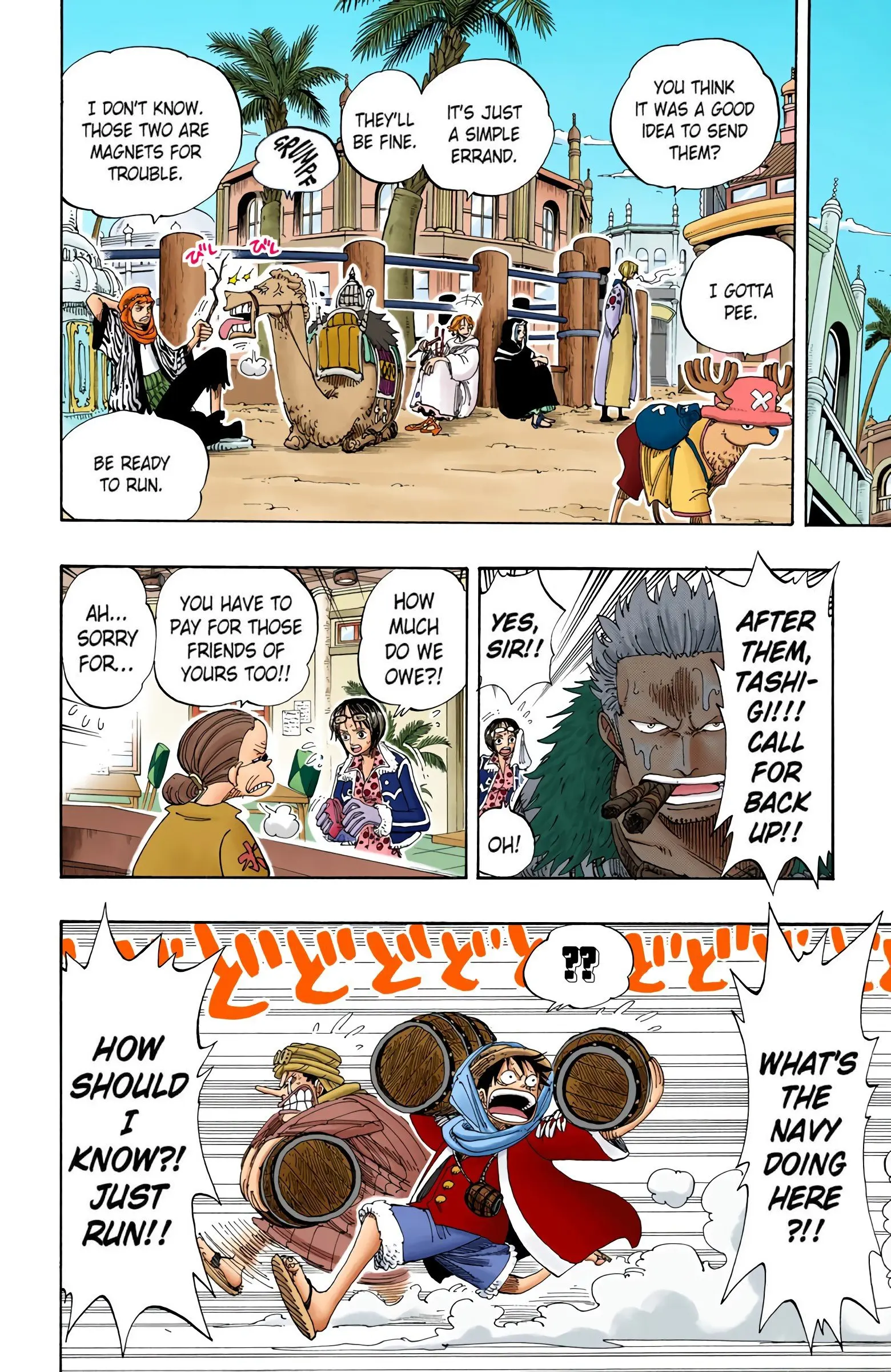 One Piece Colored, chapter 168, page 8
