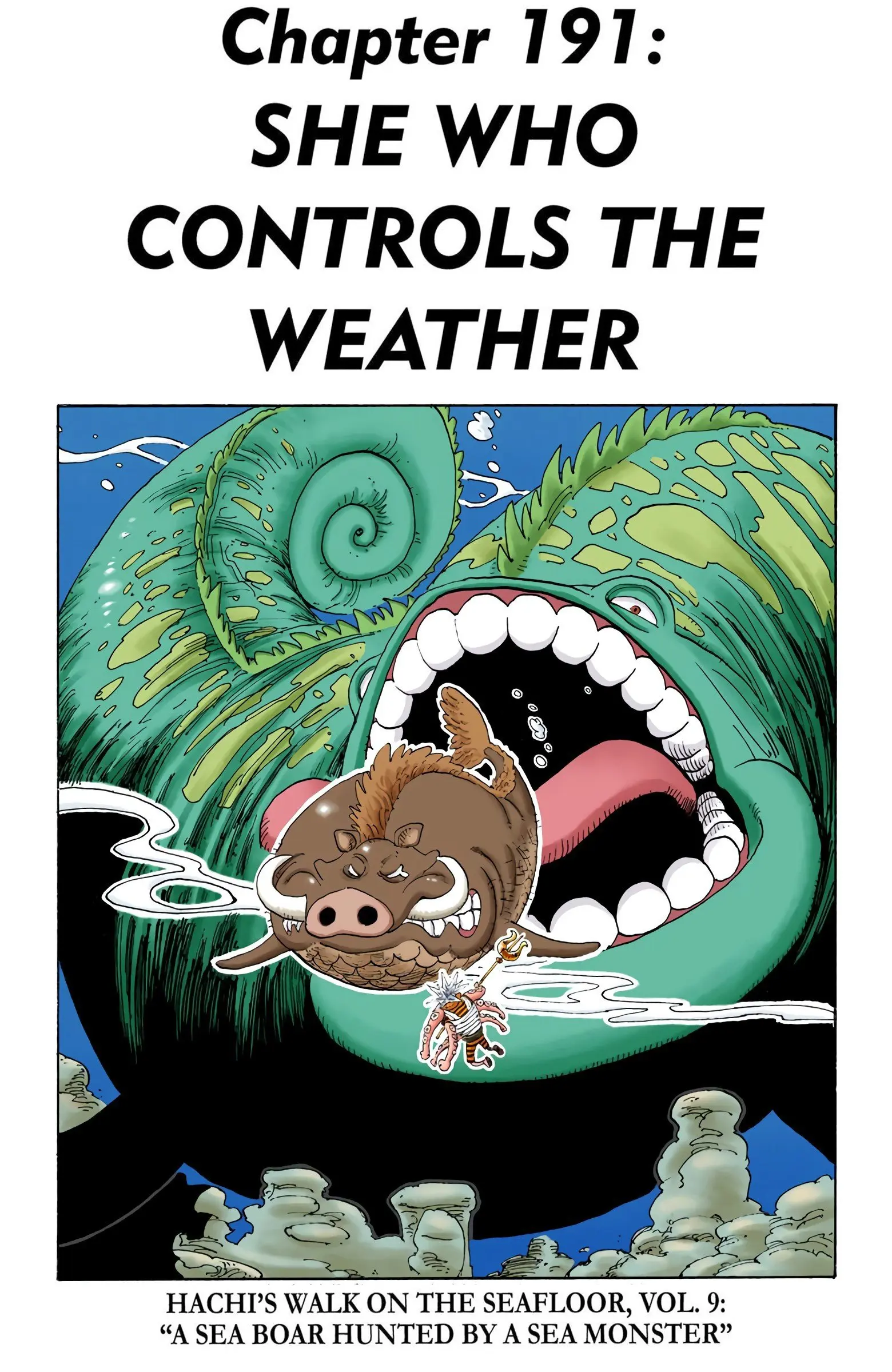 One Piece Colored, chapter 191, page 1