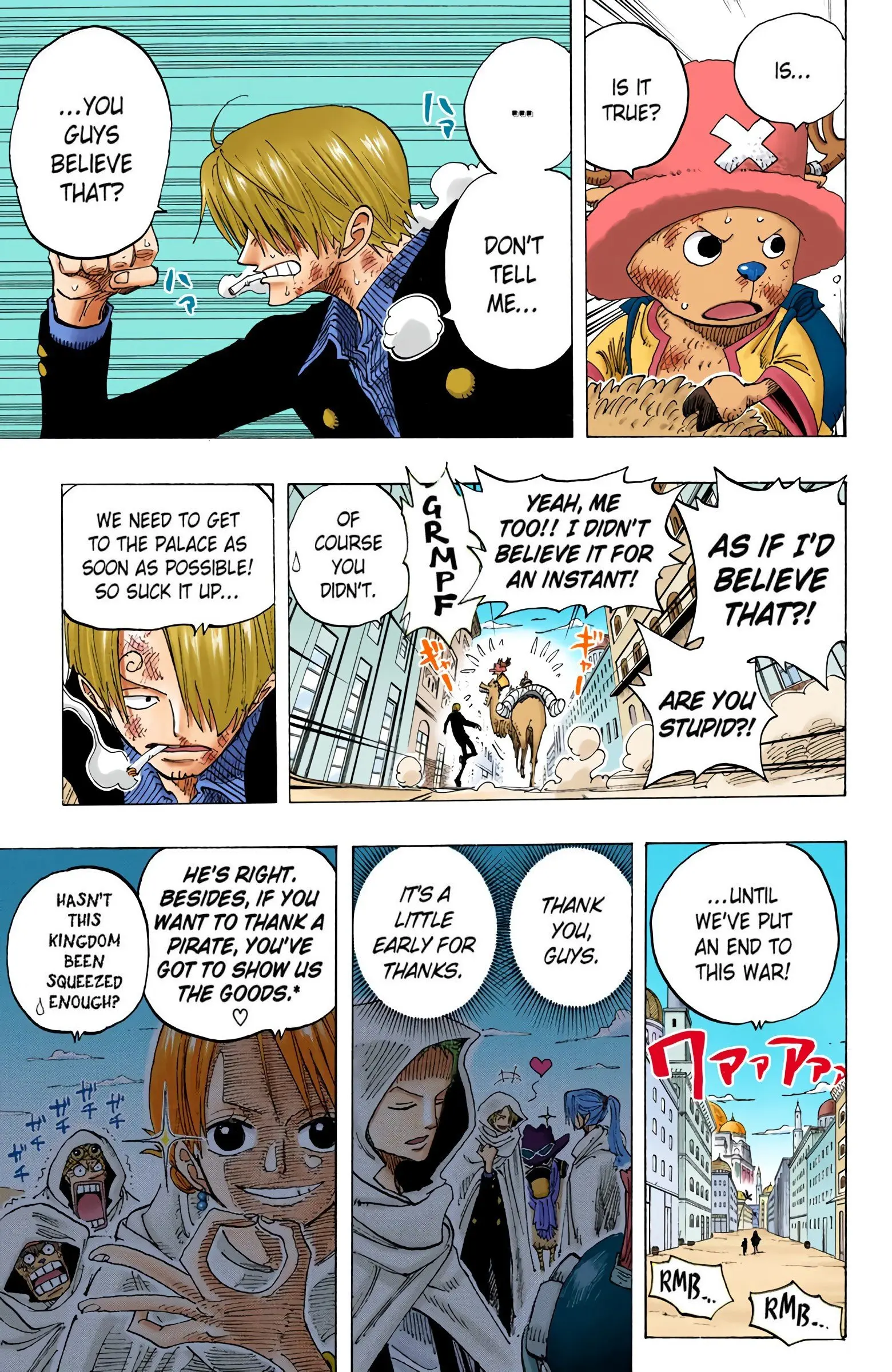 One Piece Colored, chapter 196, page 20