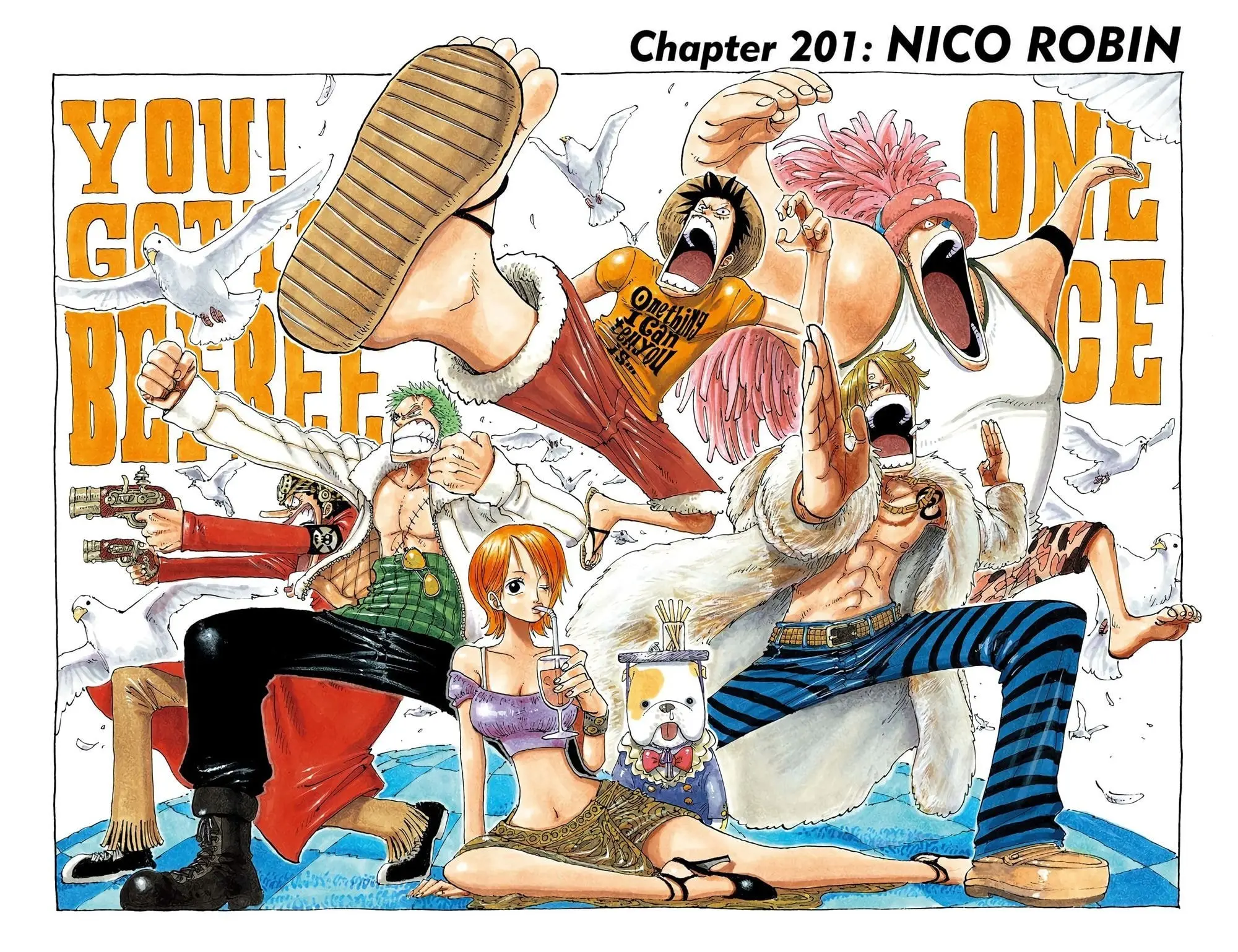 One Piece Colored, chapter 201, page 1