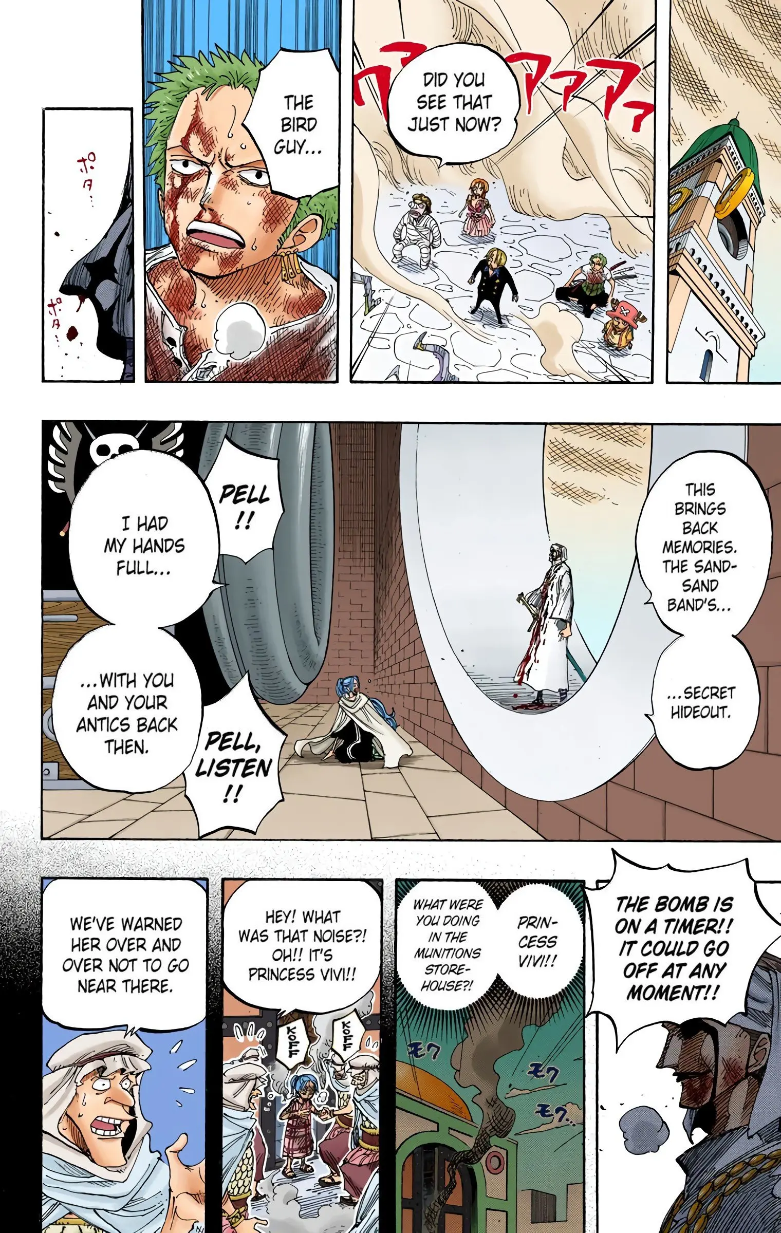 One Piece Colored, chapter 208, page 10
