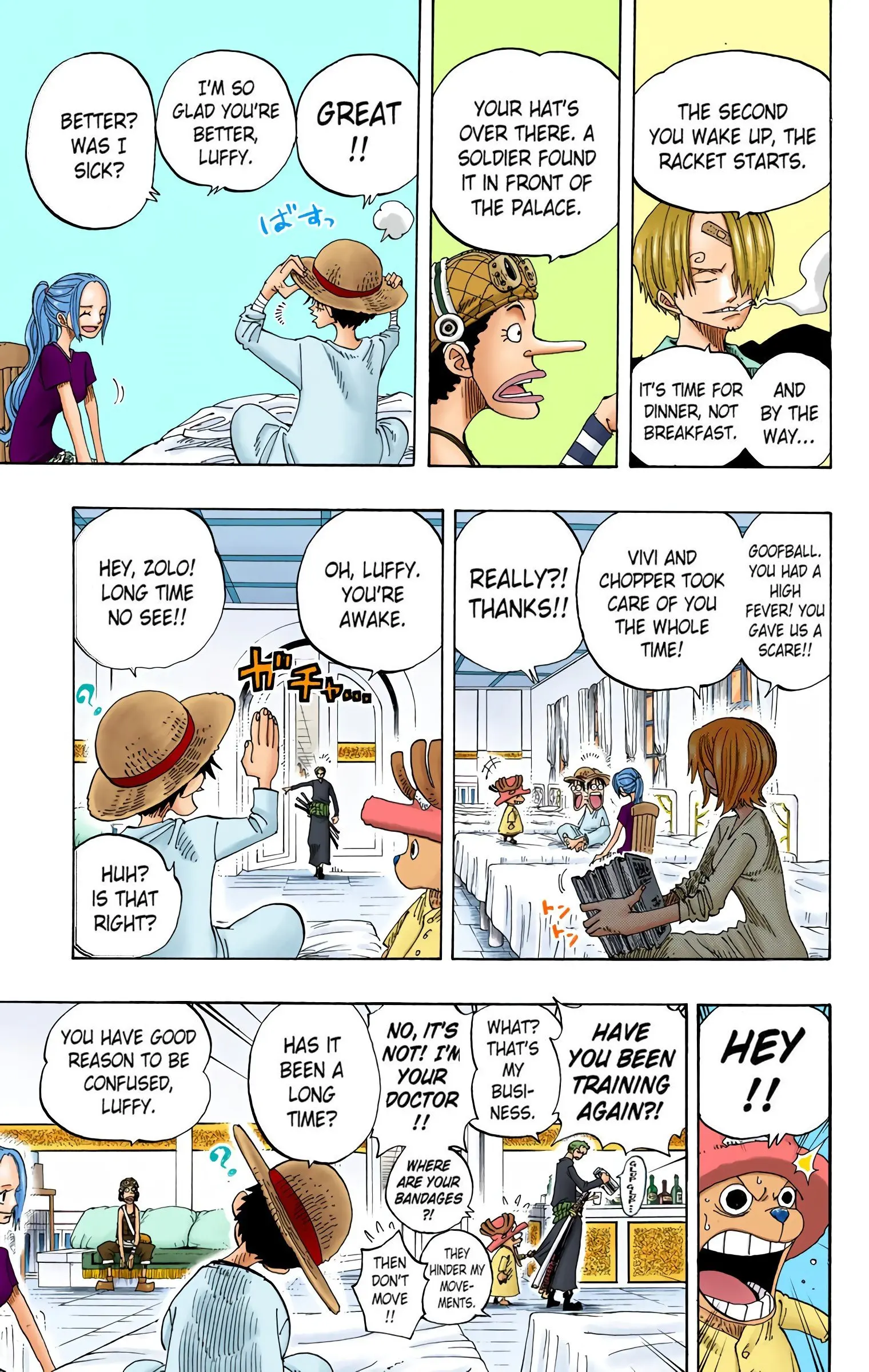 One Piece Colored, chapter 213, page 9