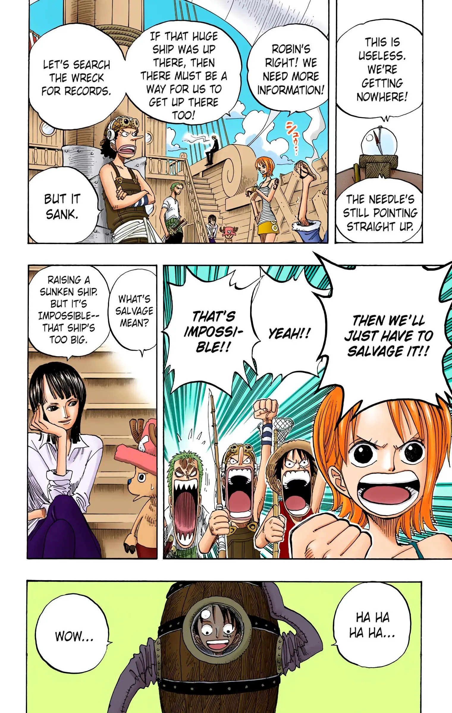 One Piece Colored, chapter 219, page 10