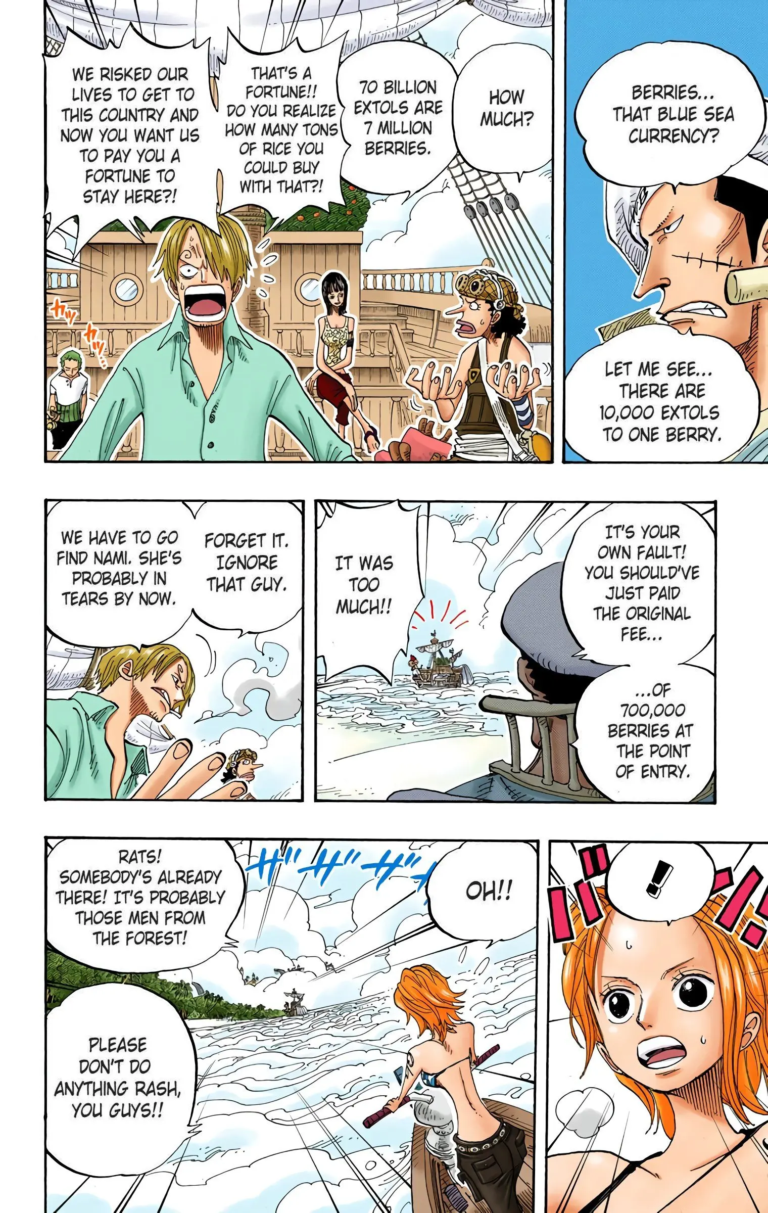 One Piece Colored, chapter 242, page 6
