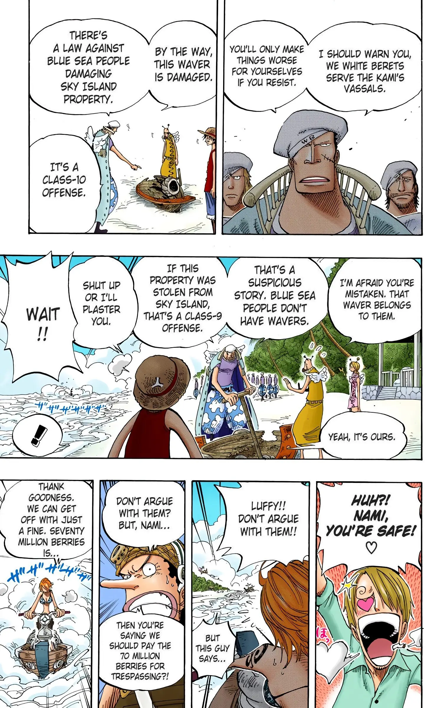 One Piece Colored, chapter 242, page 7