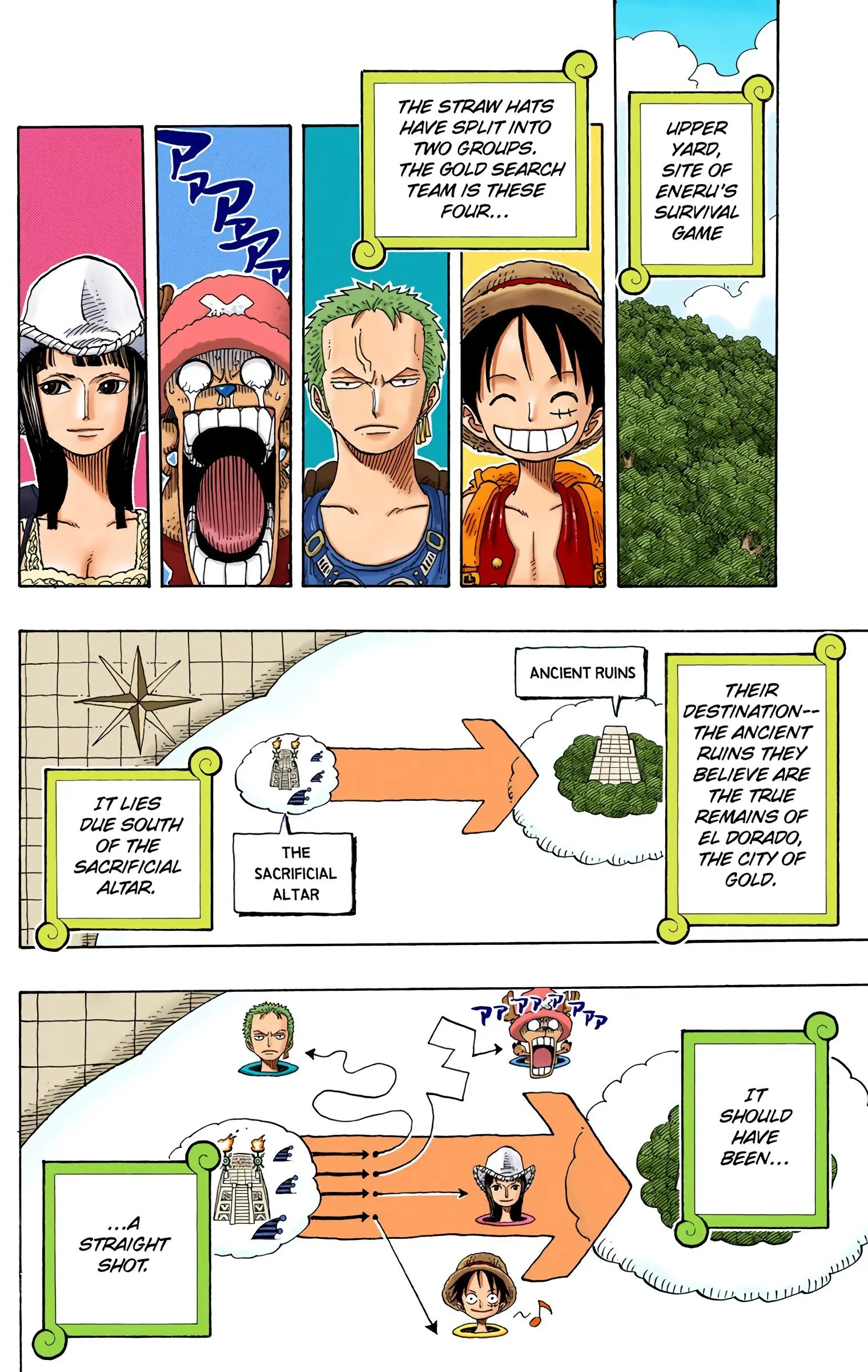 One Piece Colored, chapter 258, page 2