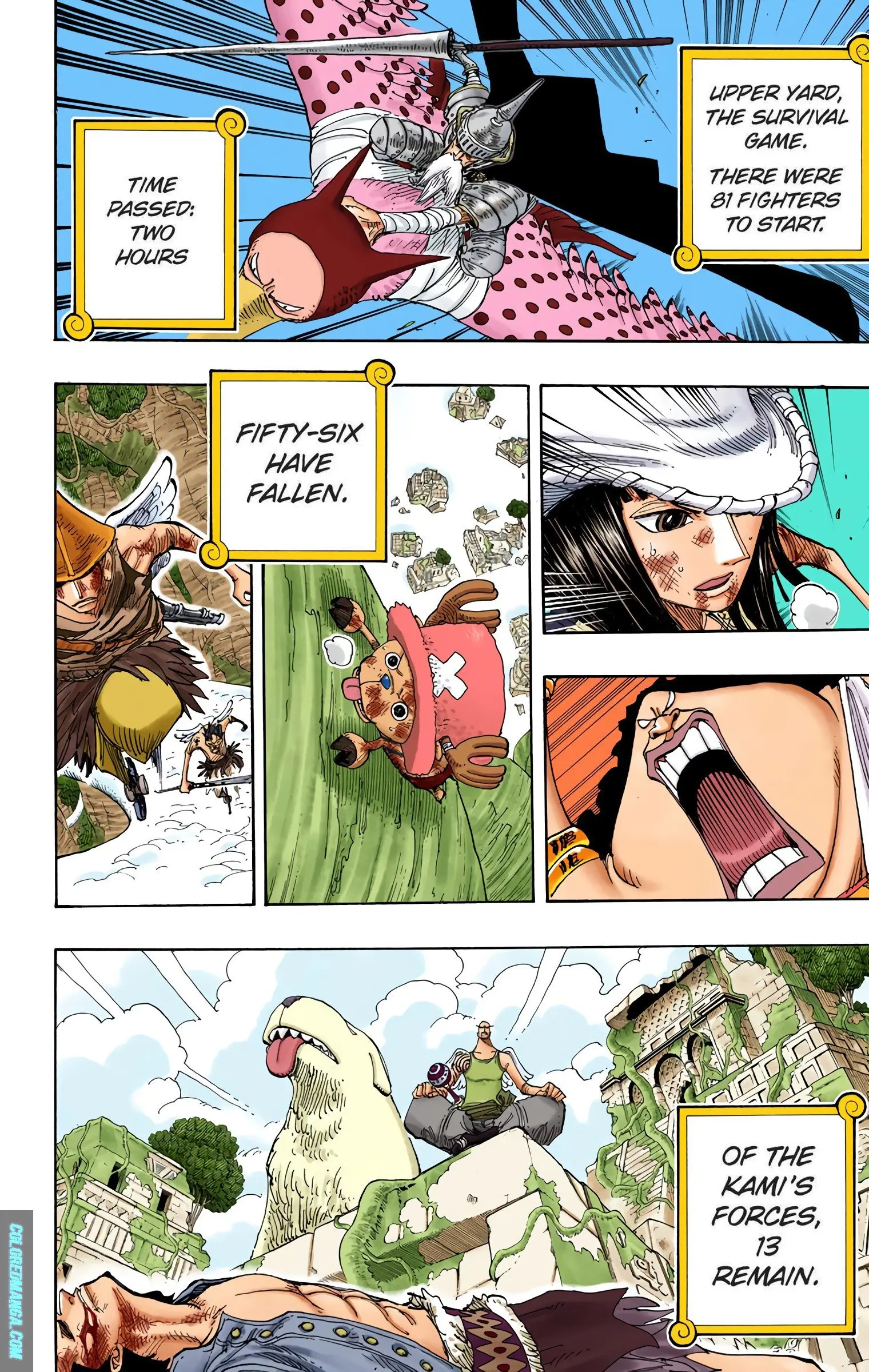One Piece Colored, chapter 264, page 18