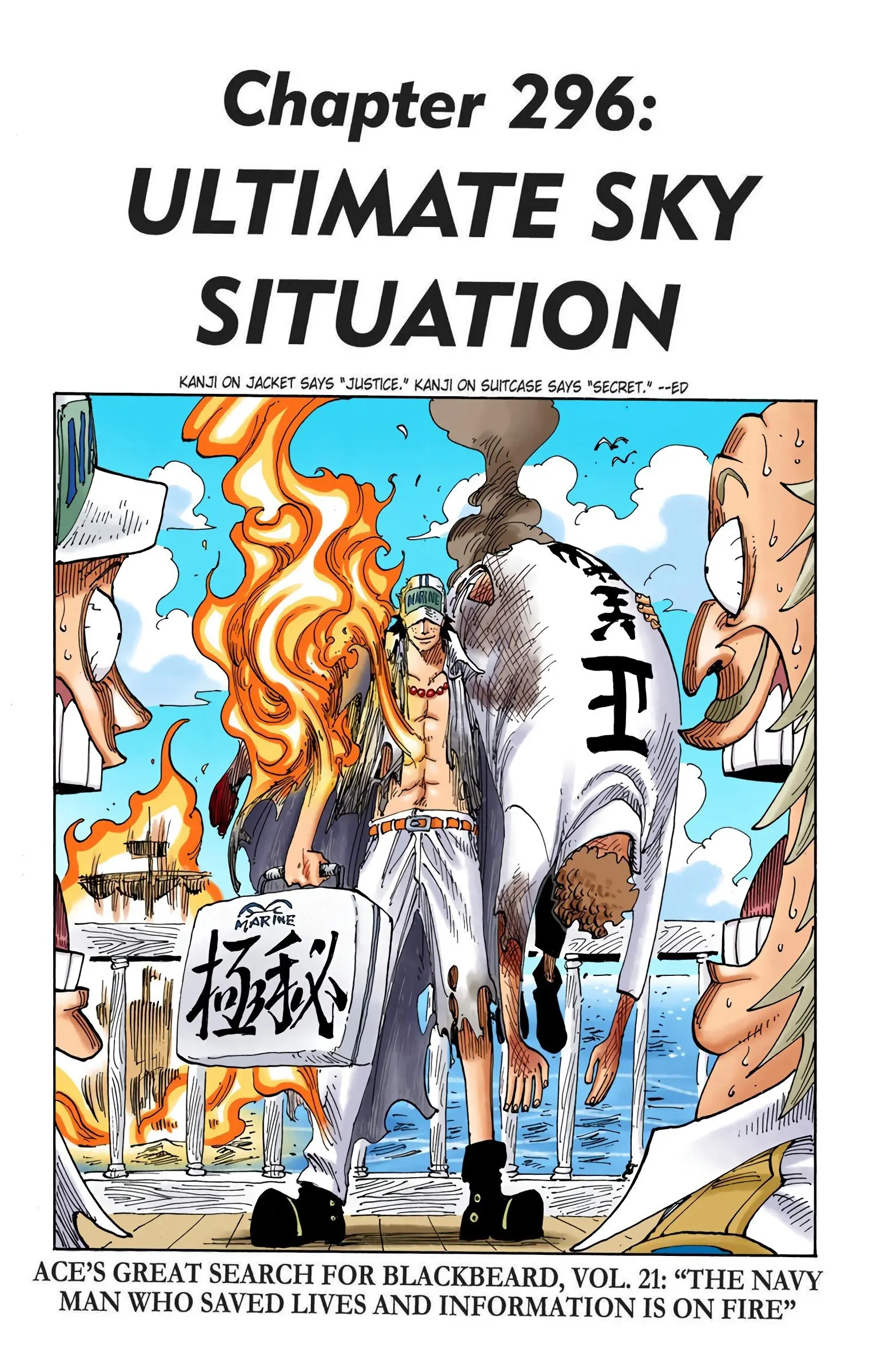 One Piece Colored, chapter 296, page 6