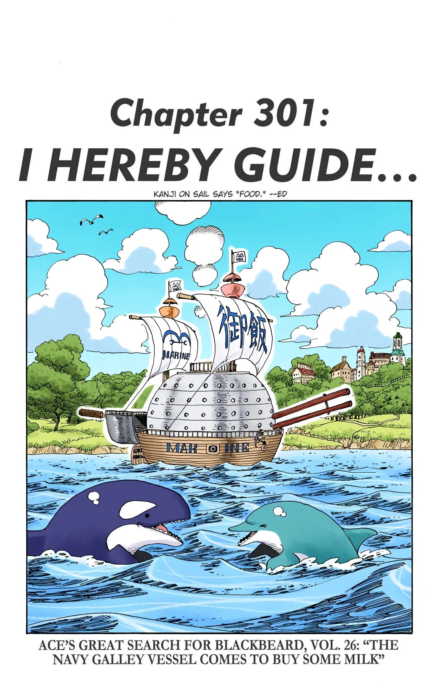 One Piece Colored, chapter 301, page 1