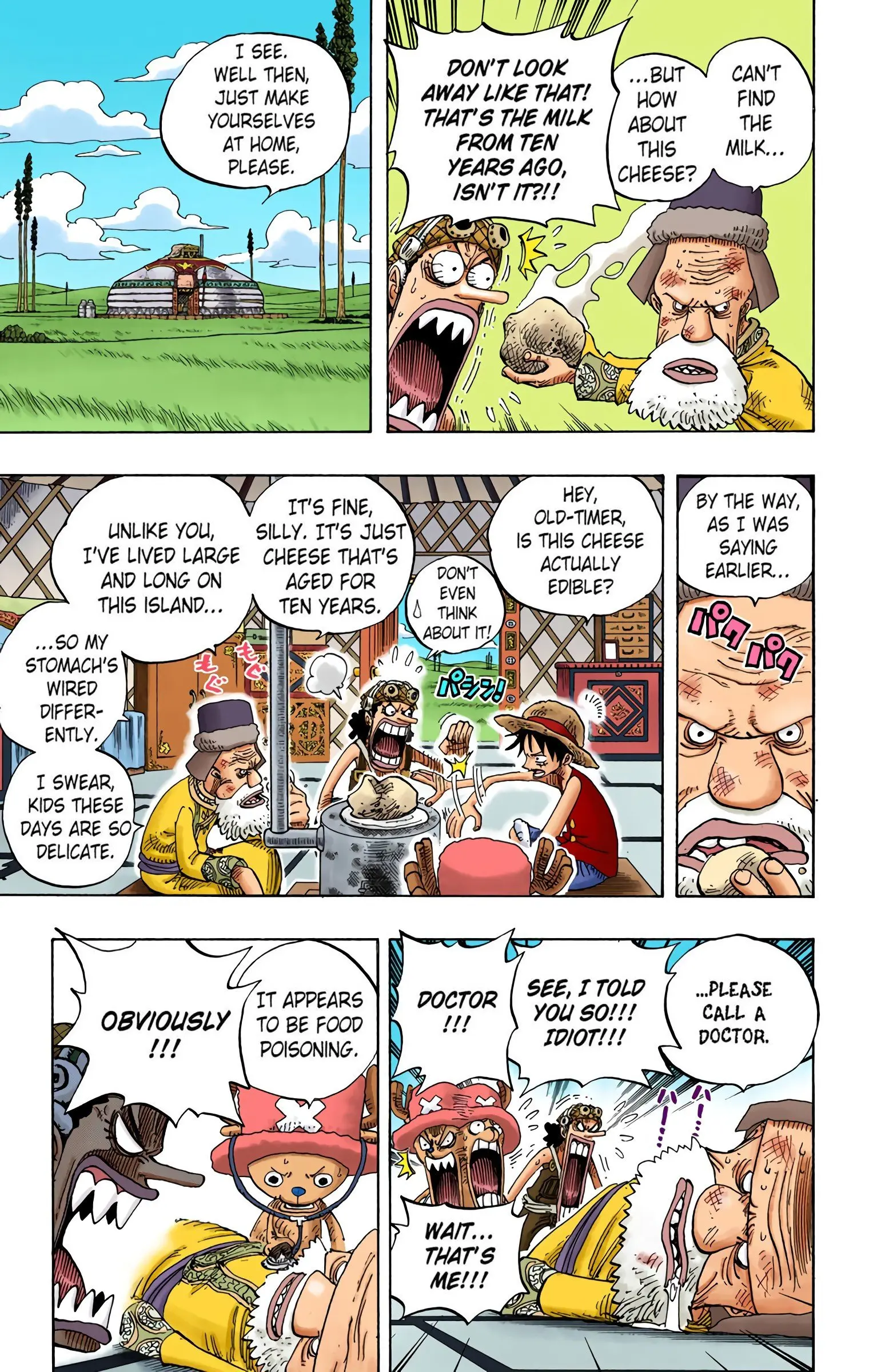 One Piece Colored, chapter 305, page 7