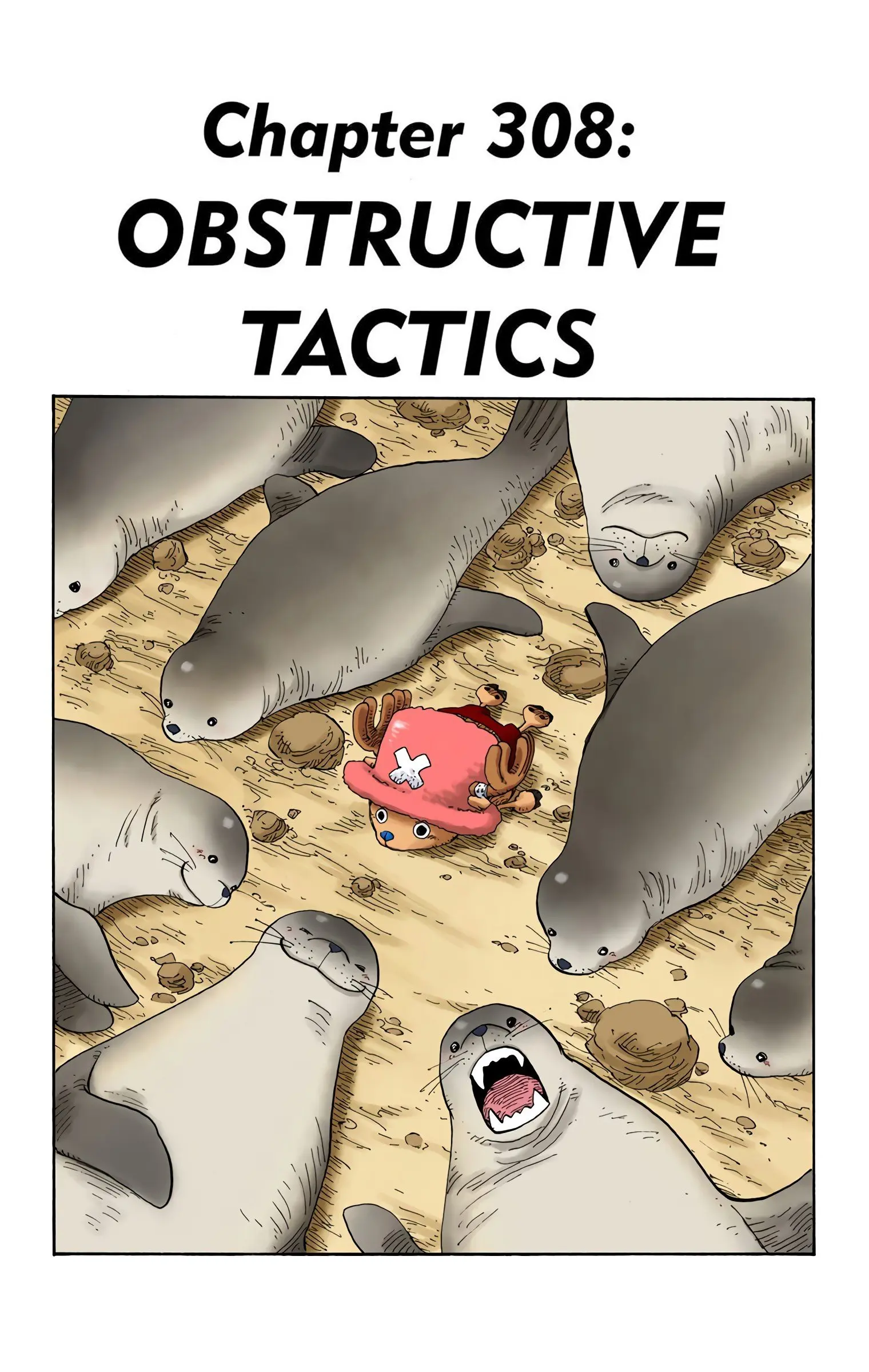 One Piece Colored, chapter 308, page 1