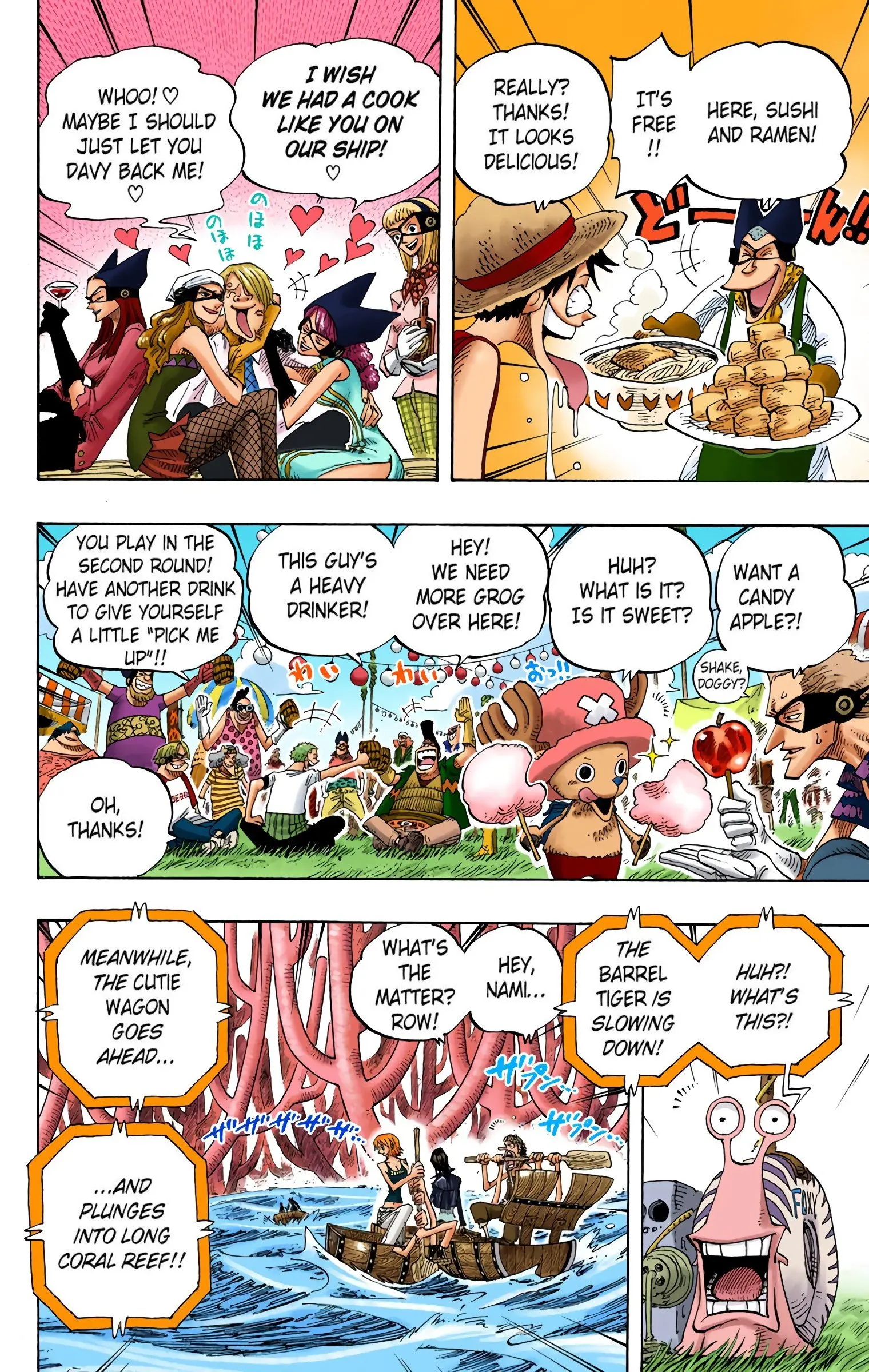 One Piece Colored, chapter 308, page 4