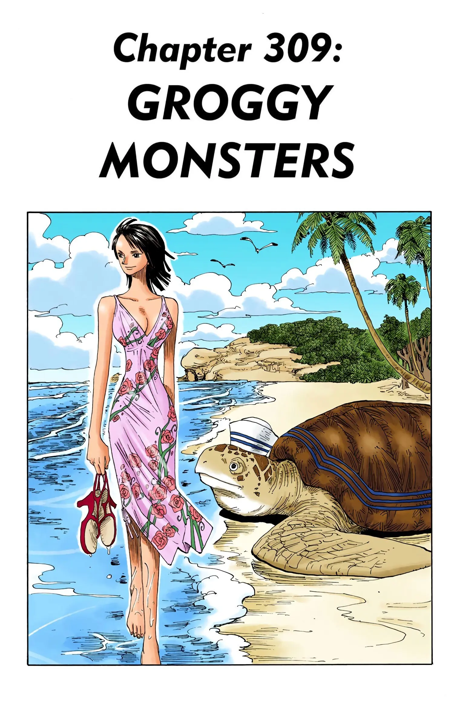 One Piece Colored, chapter 309, page 1