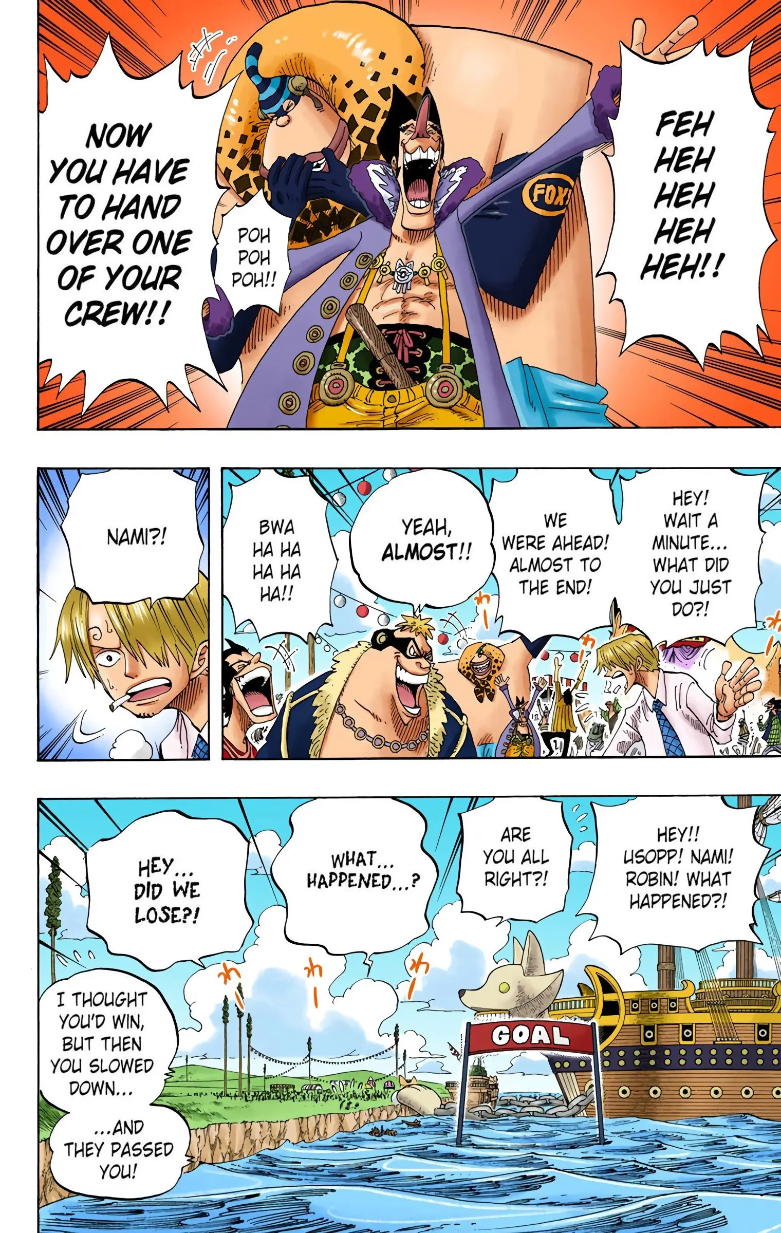 One Piece Colored, chapter 309, page 3