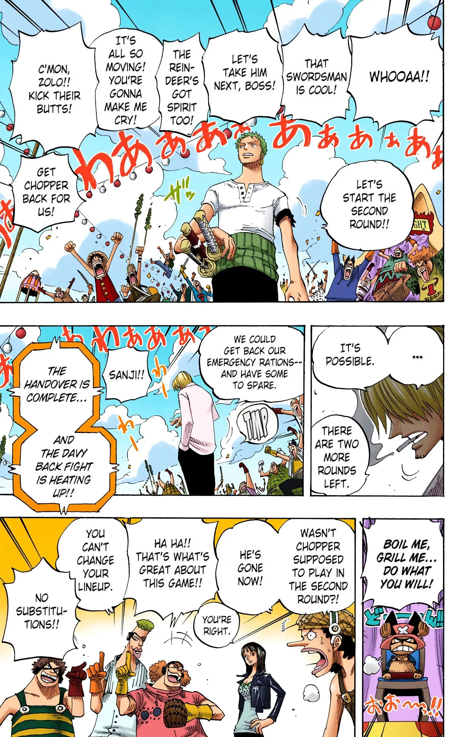One Piece Colored, chapter 309, page 14