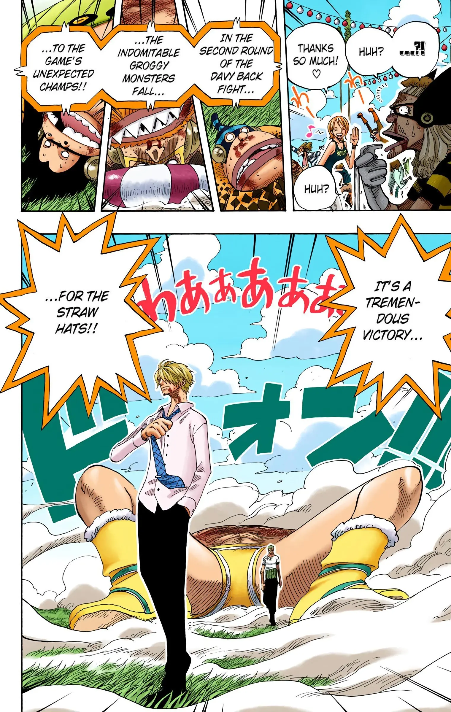 One Piece Colored, chapter 313, page 4
