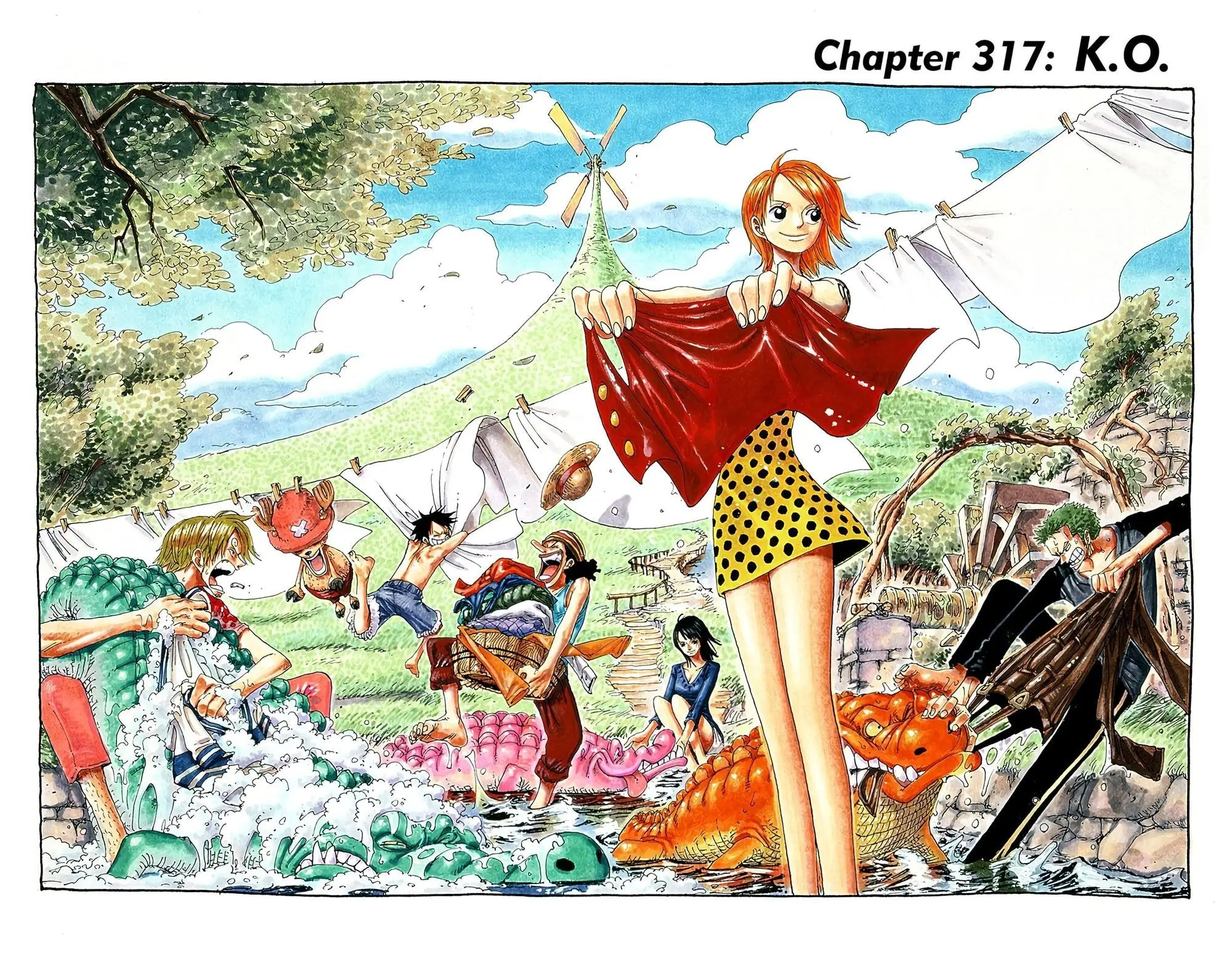 One Piece Colored, chapter 317, page 7