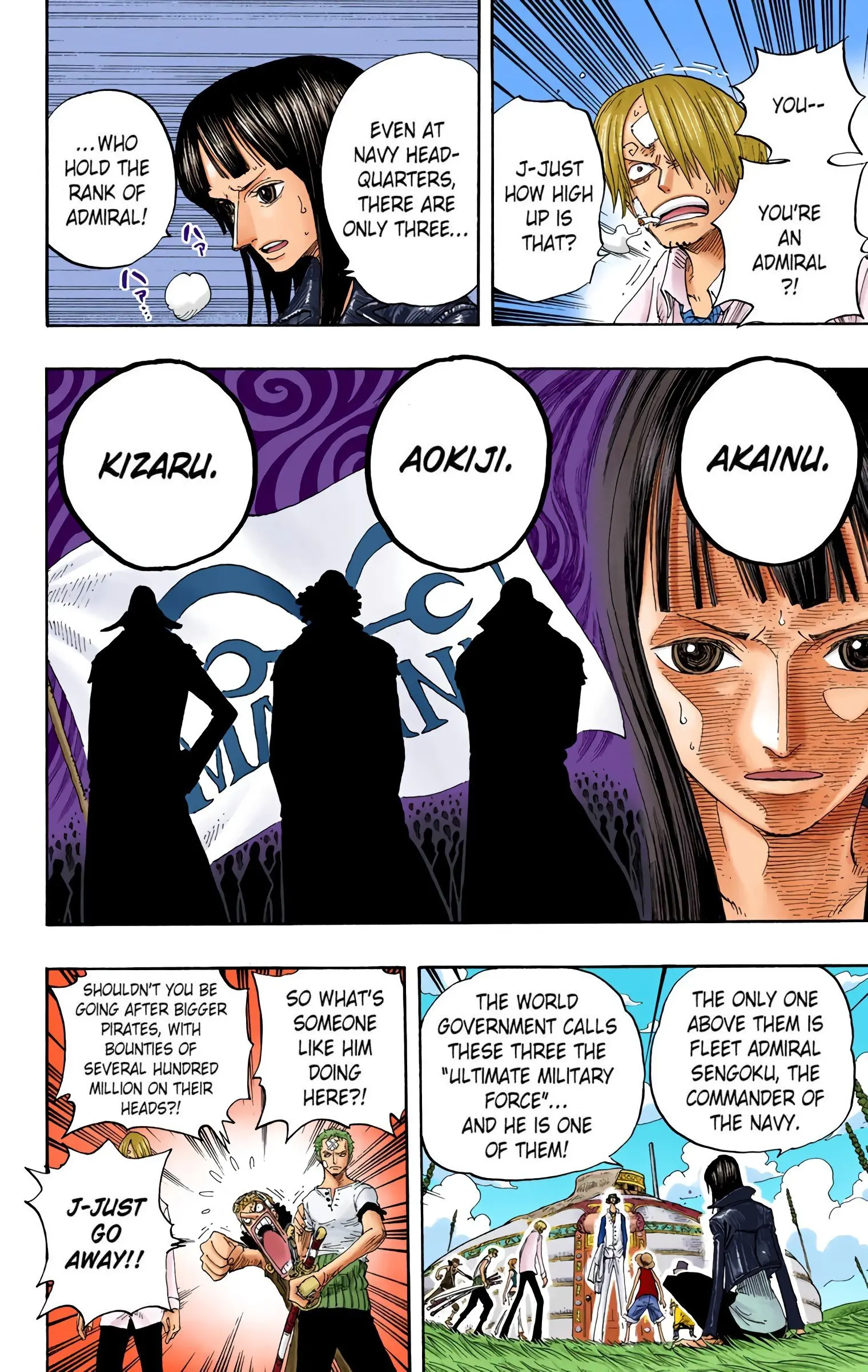 One Piece Colored, chapter 319, page 4