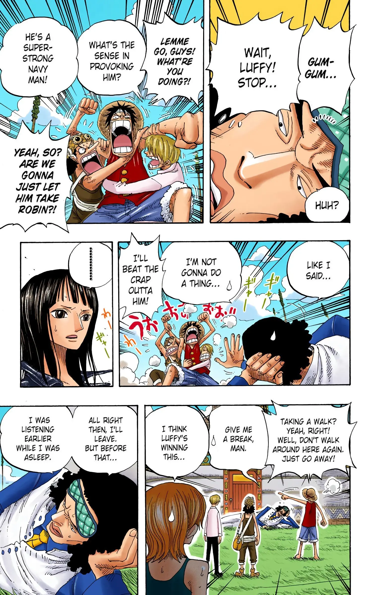 One Piece Colored, chapter 319, page 7