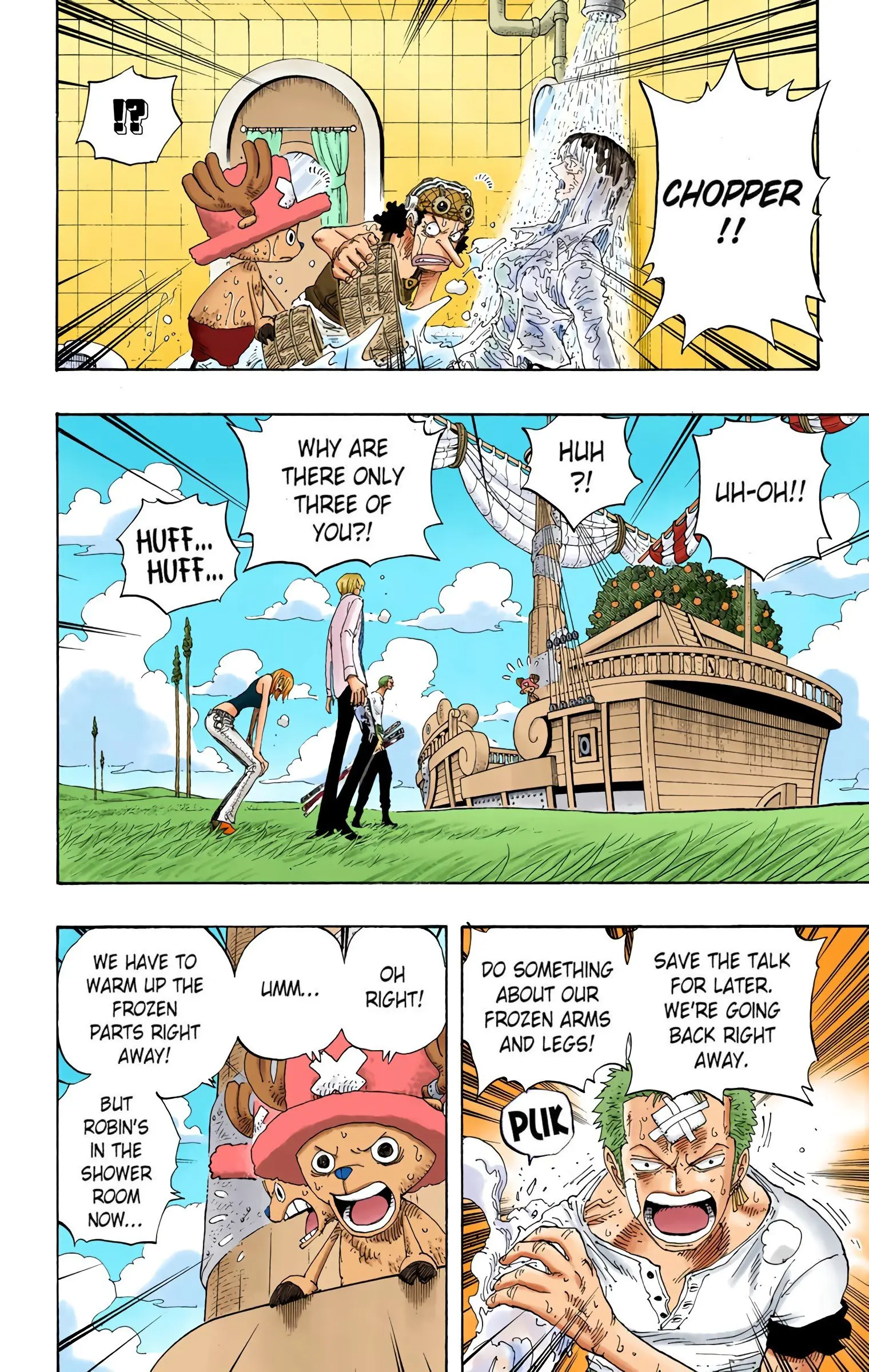 One Piece Colored, chapter 321, page 4