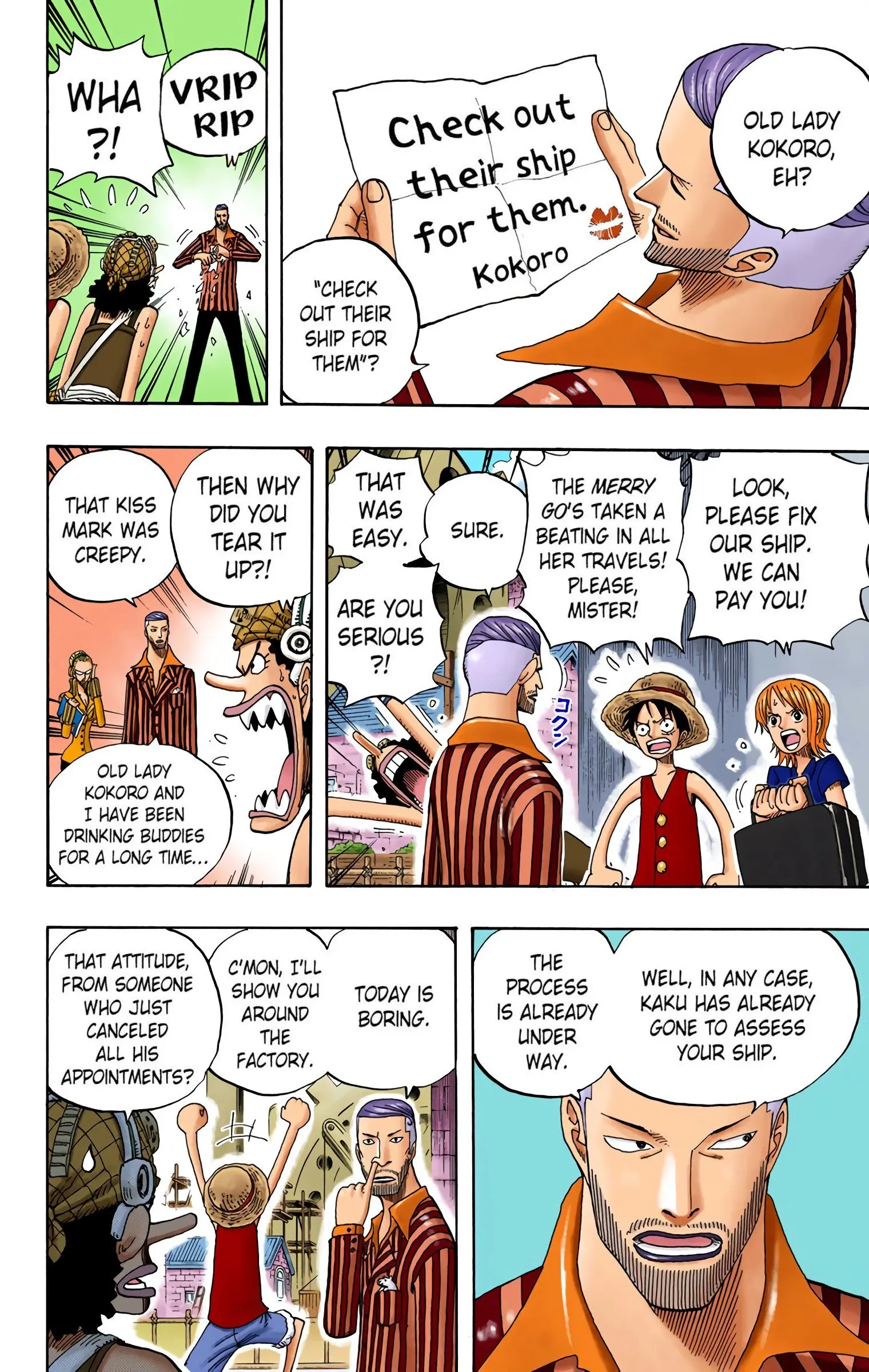 One Piece Colored, chapter 326, page 12