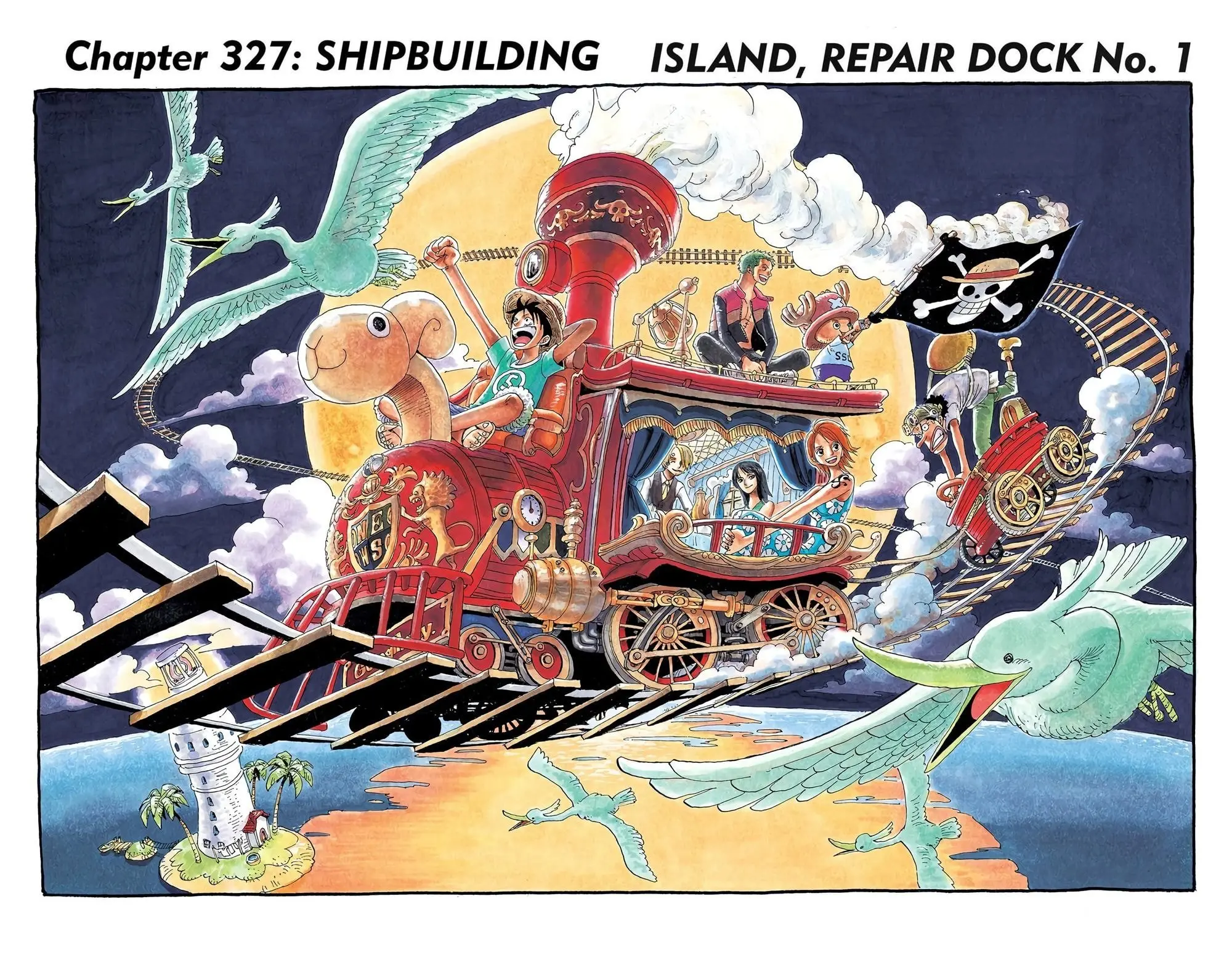 One Piece Colored, chapter 327, page 1