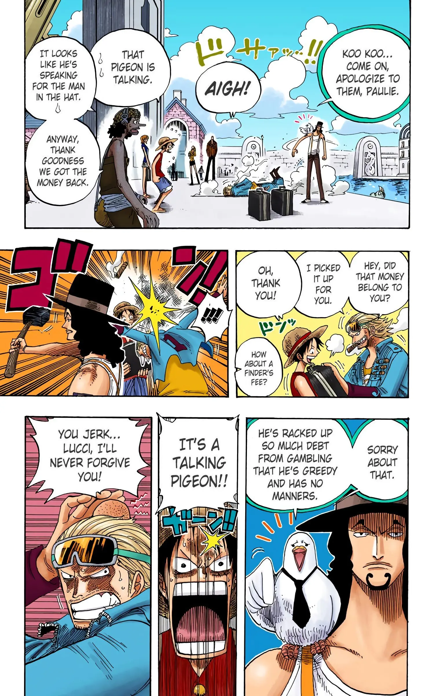 One Piece Colored, chapter 327, page 7