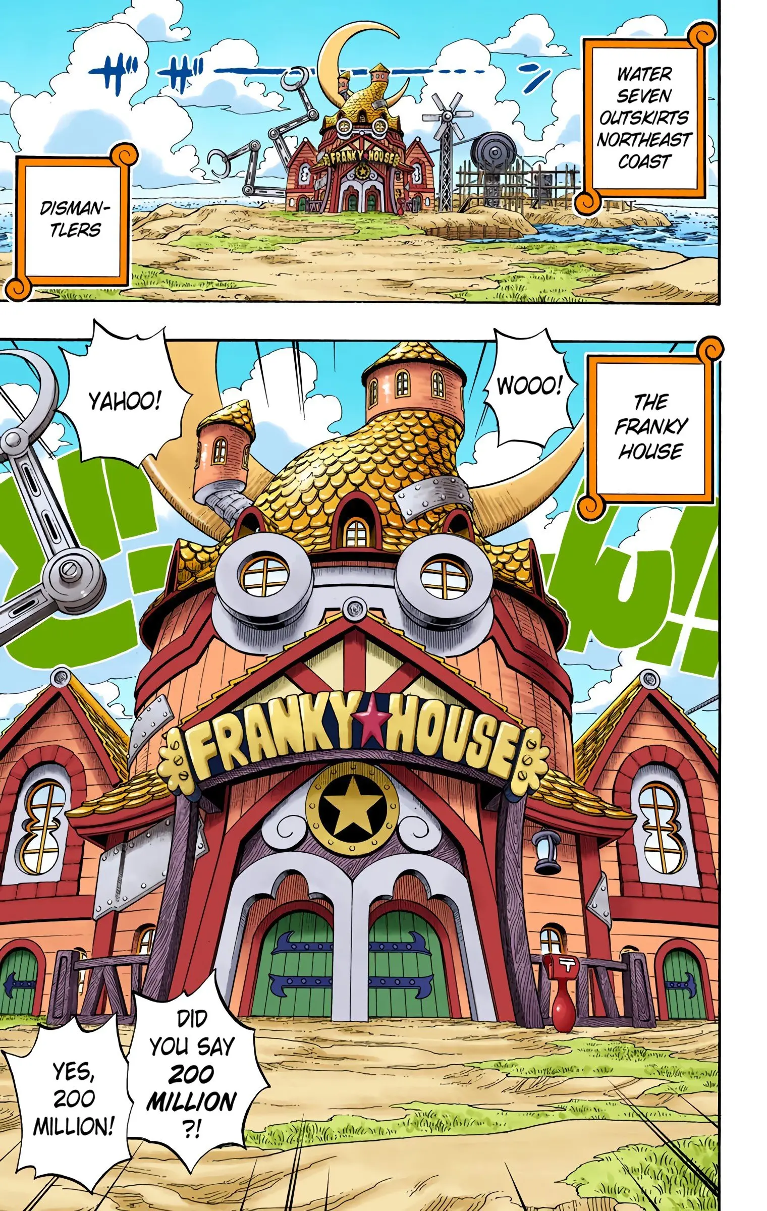 One Piece Colored, chapter 329, page 7