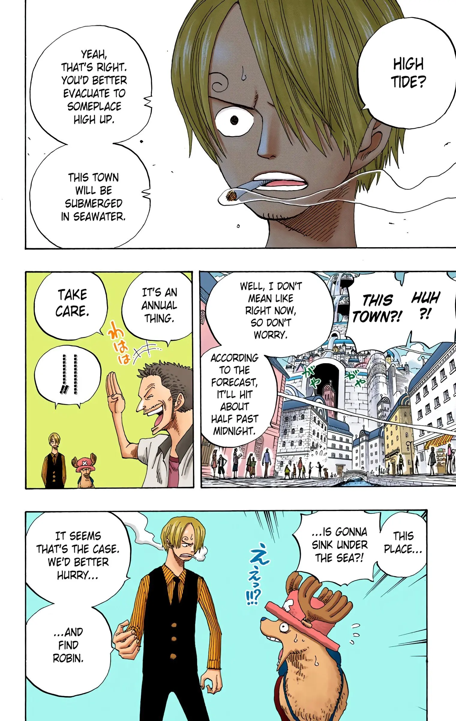 One Piece Colored, chapter 335, page 8