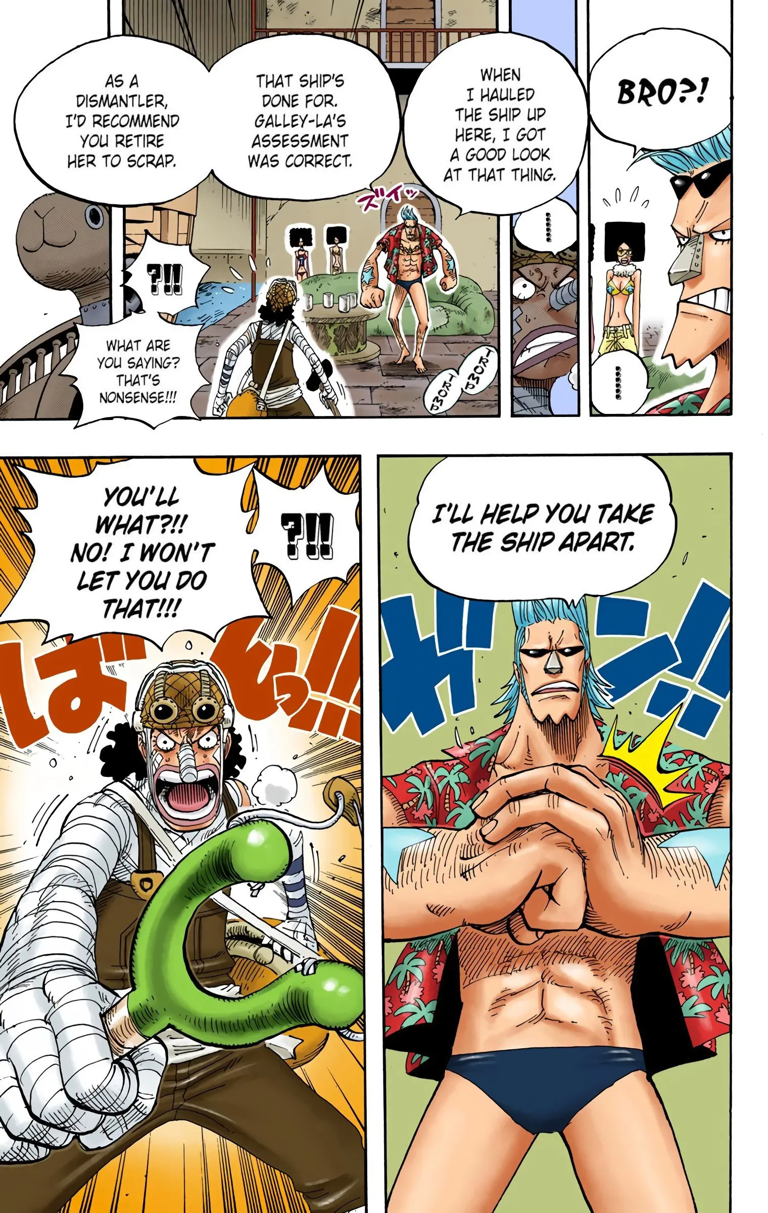 One Piece Colored, chapter 350, page 19