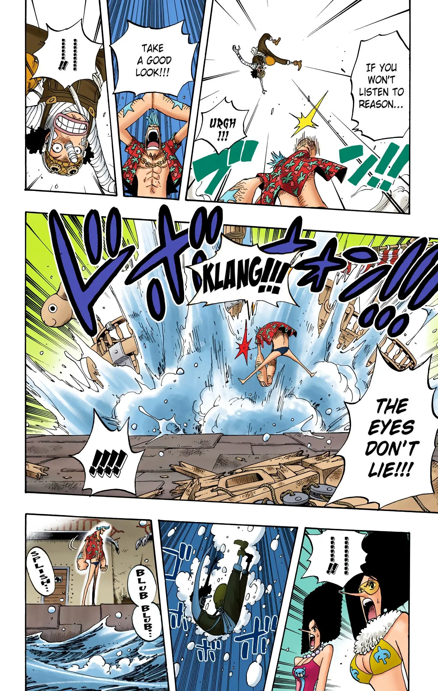 One Piece Colored, chapter 351, page 8