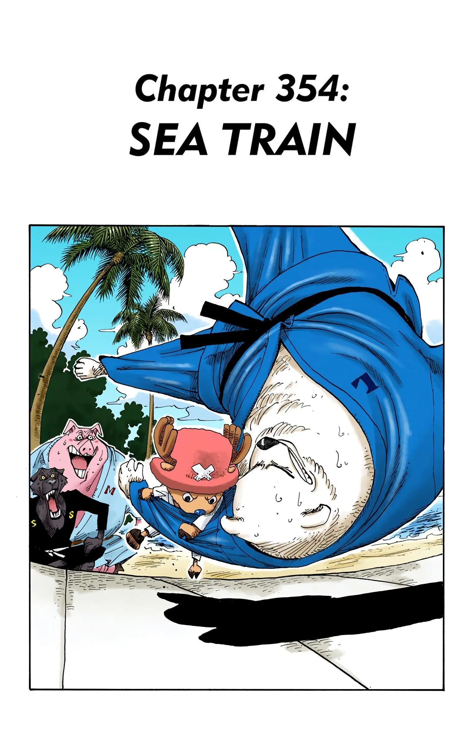 One Piece Colored, chapter 354, page 1