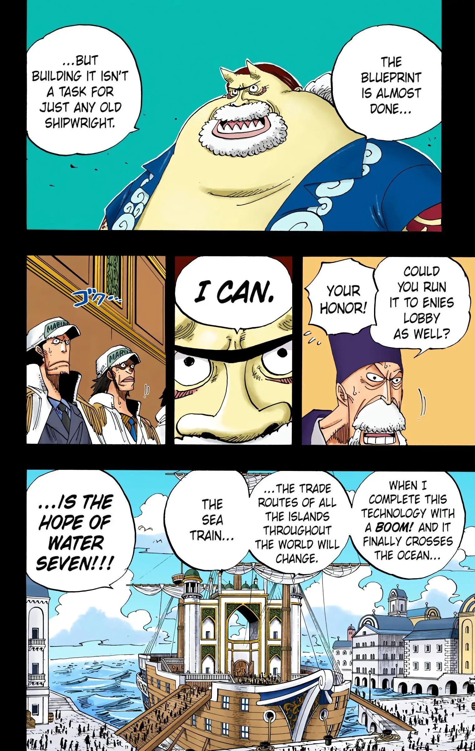 One Piece Colored, chapter 354, page 6