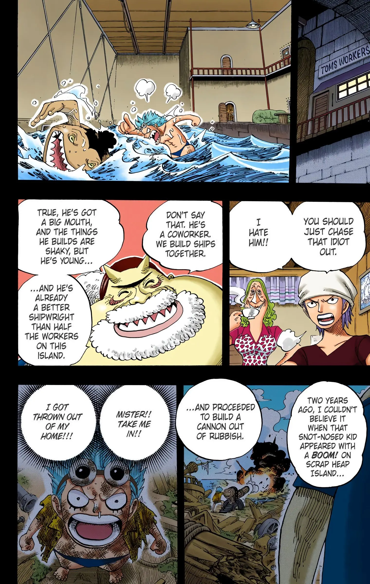 One Piece Colored, chapter 354, page 10