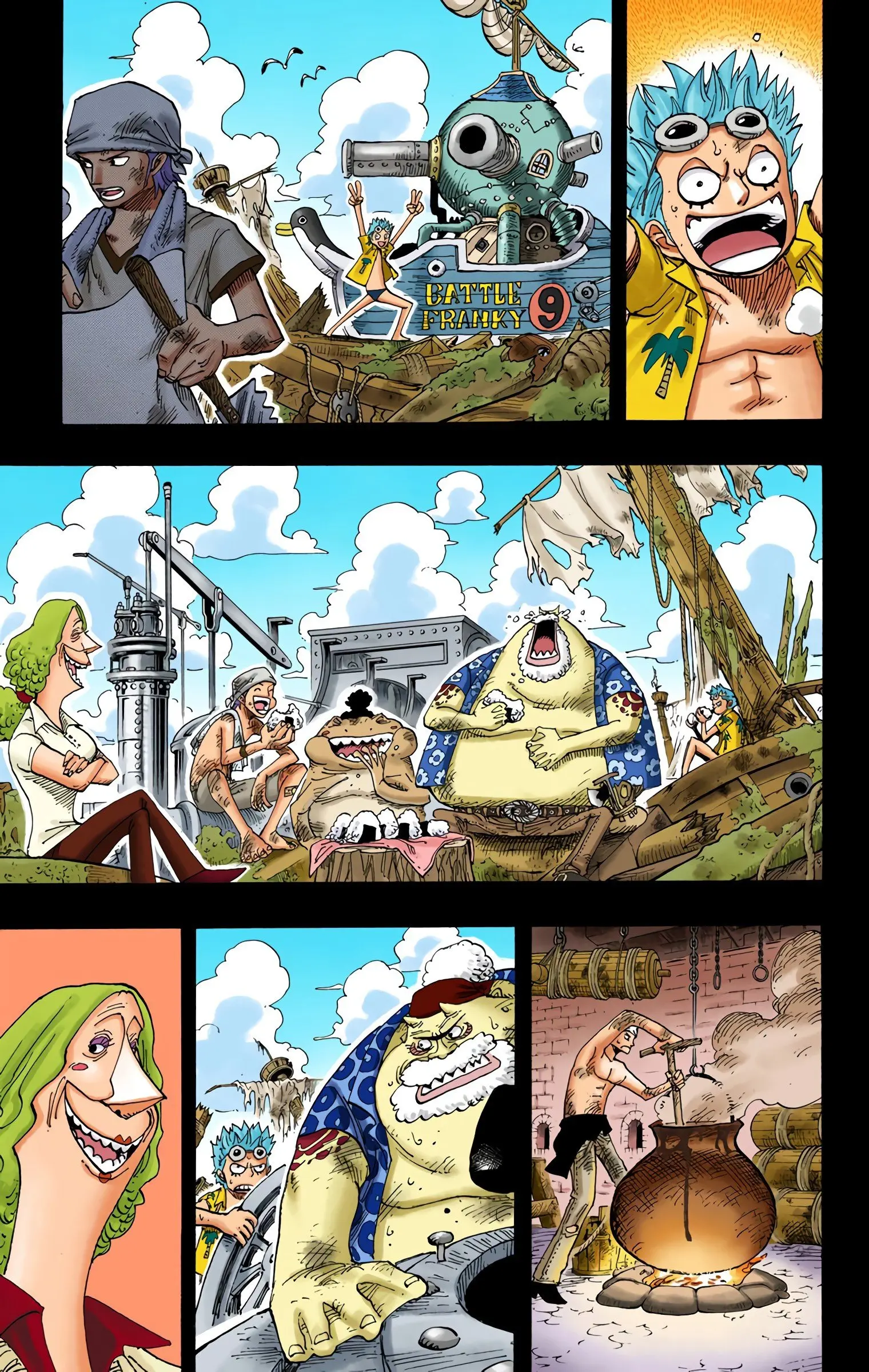 One Piece Colored, chapter 354, page 13