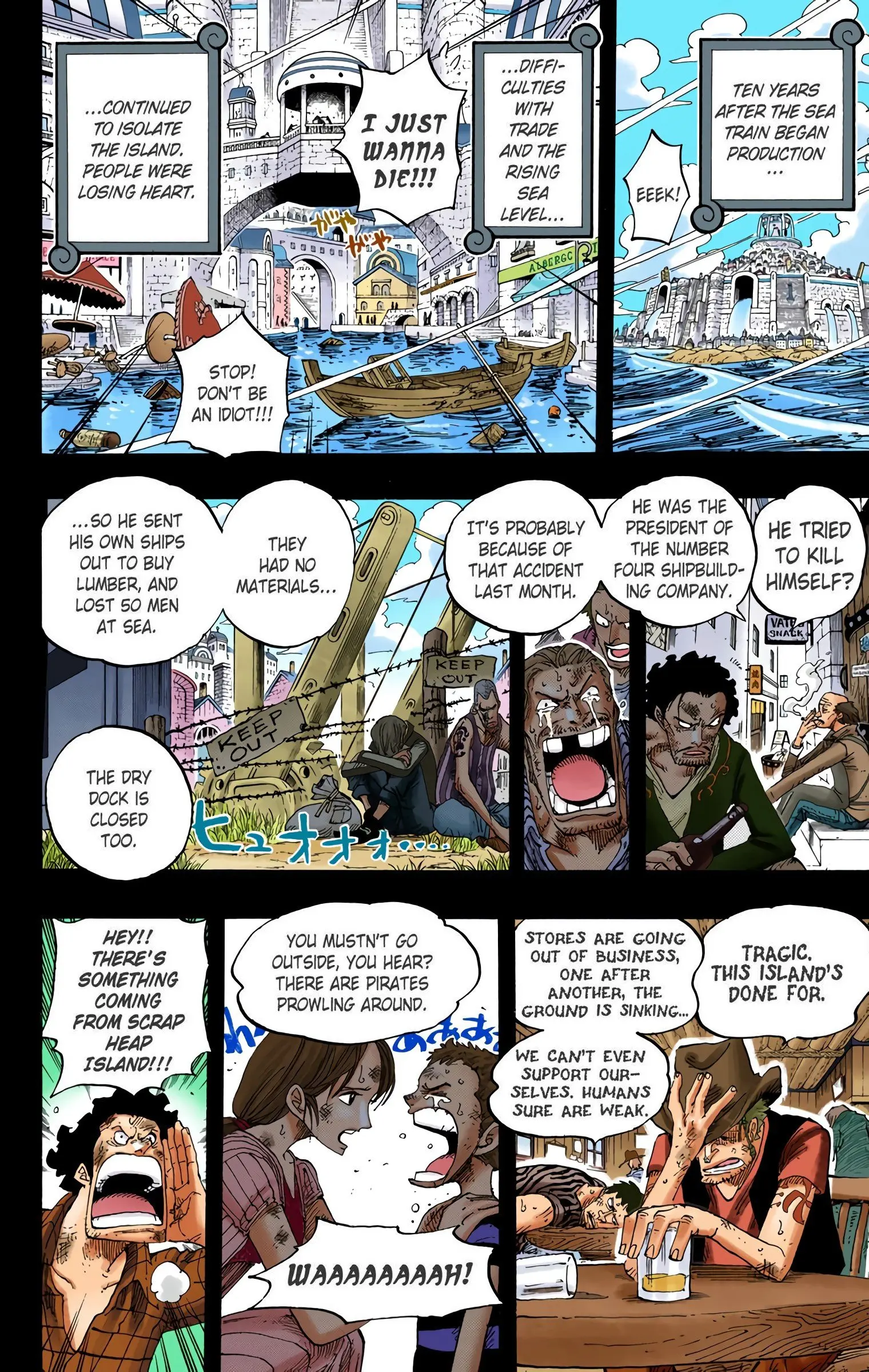 One Piece Colored, chapter 354, page 16