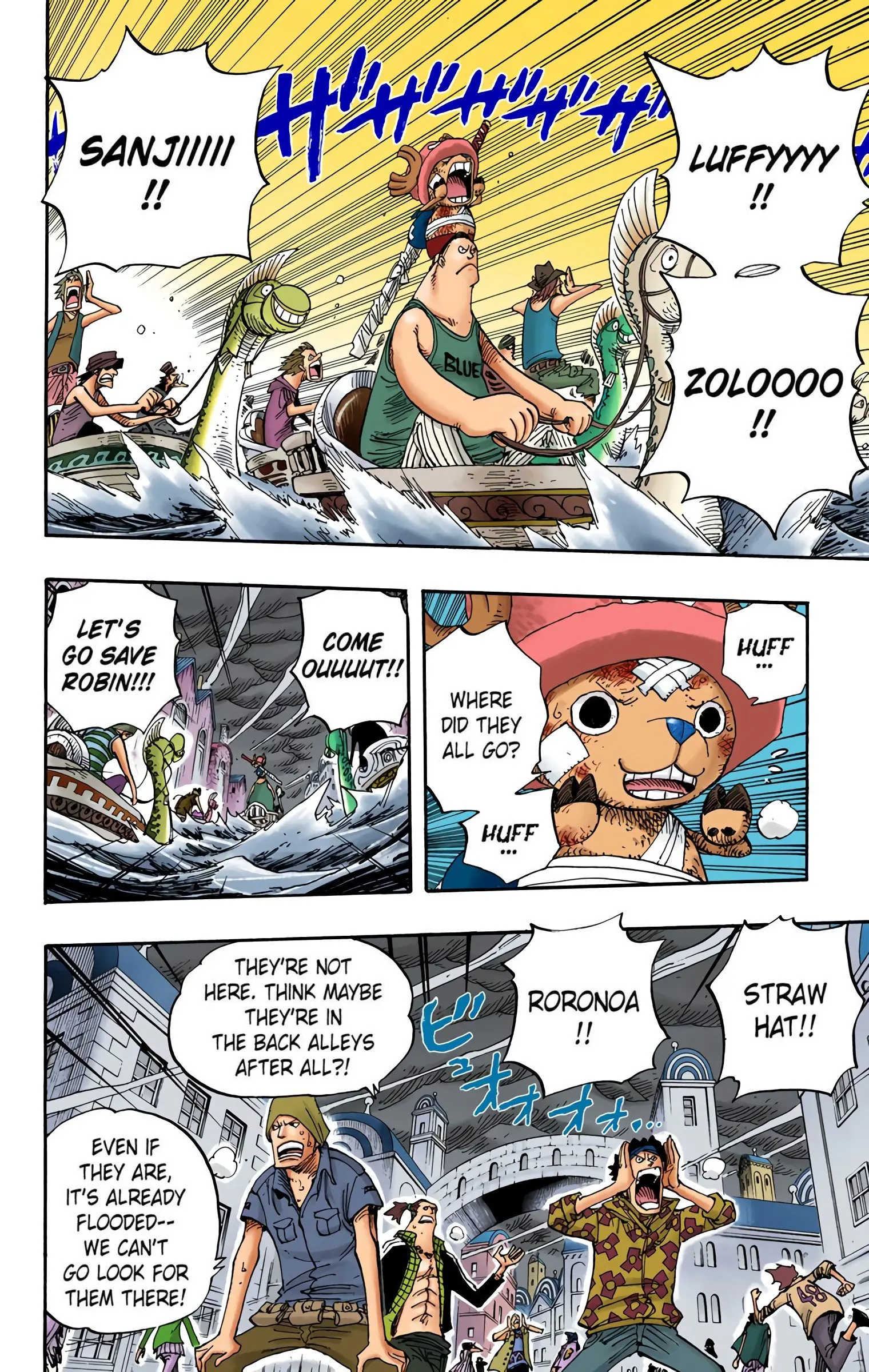 One Piece Colored, chapter 361, page 2