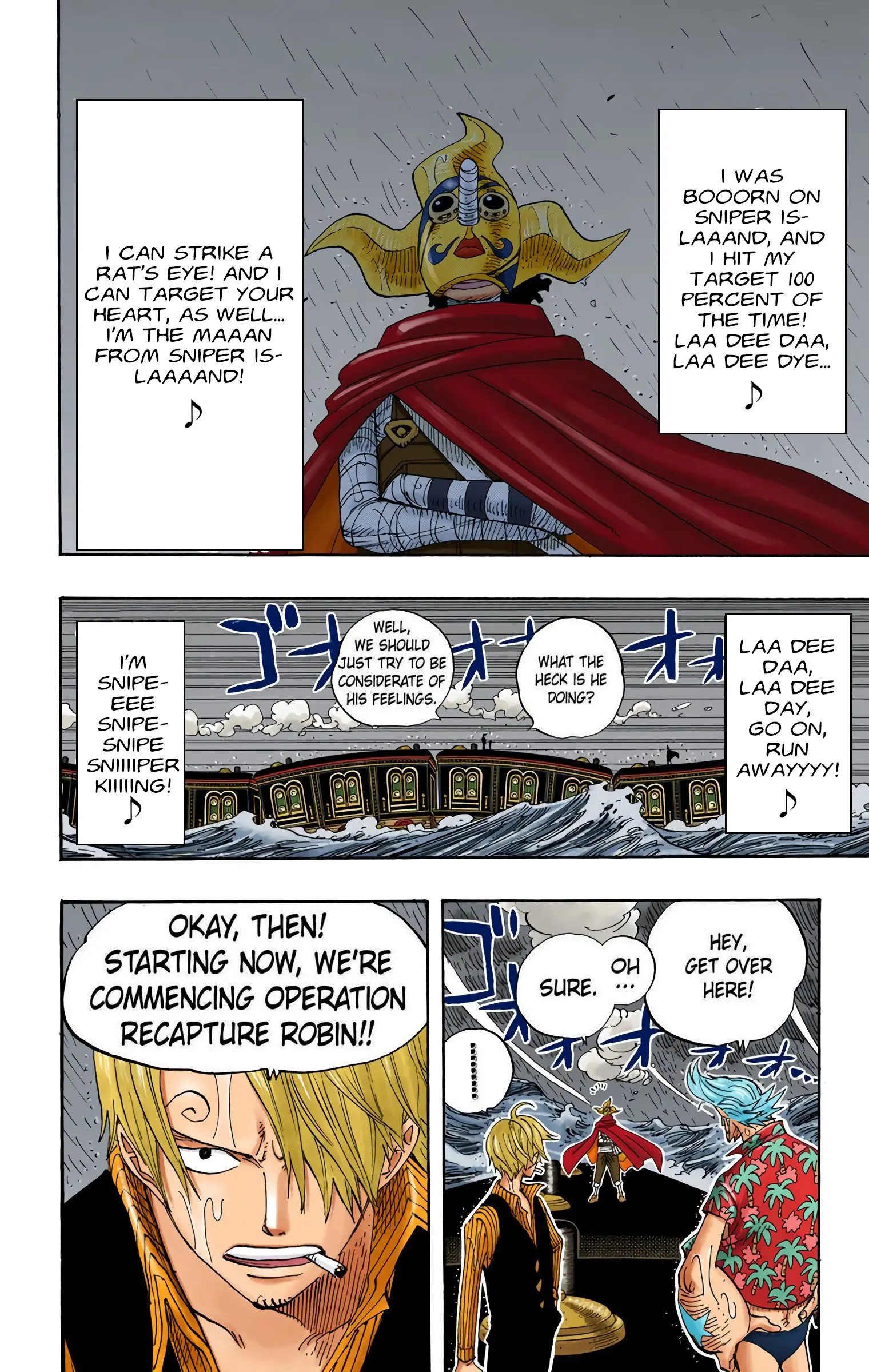 One Piece Colored, chapter 368, page 7