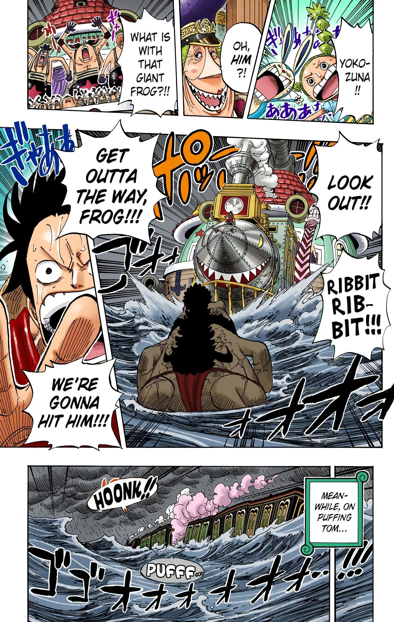 One Piece Colored, chapter 374, page 3