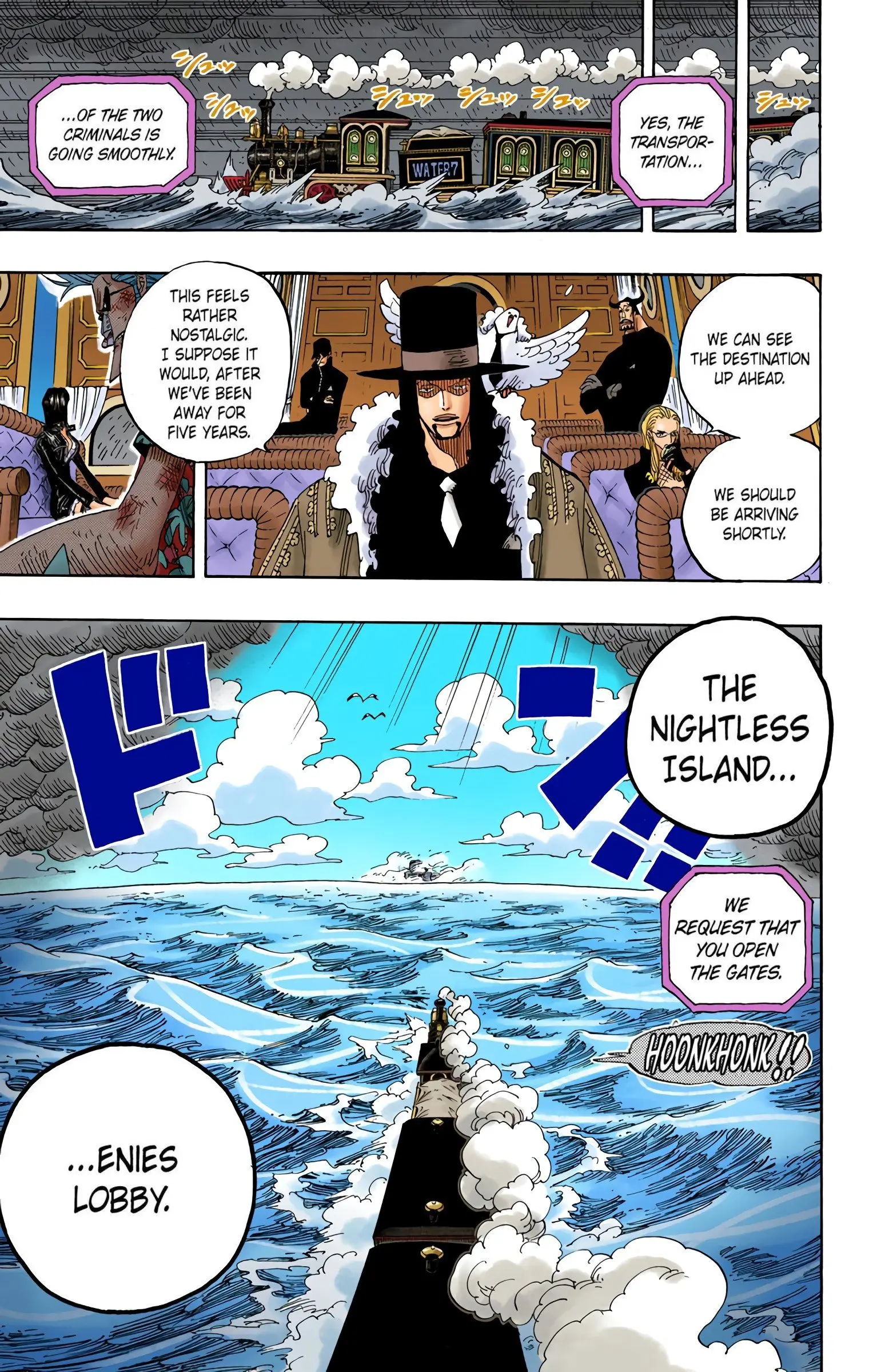One Piece Colored, chapter 374, page 19