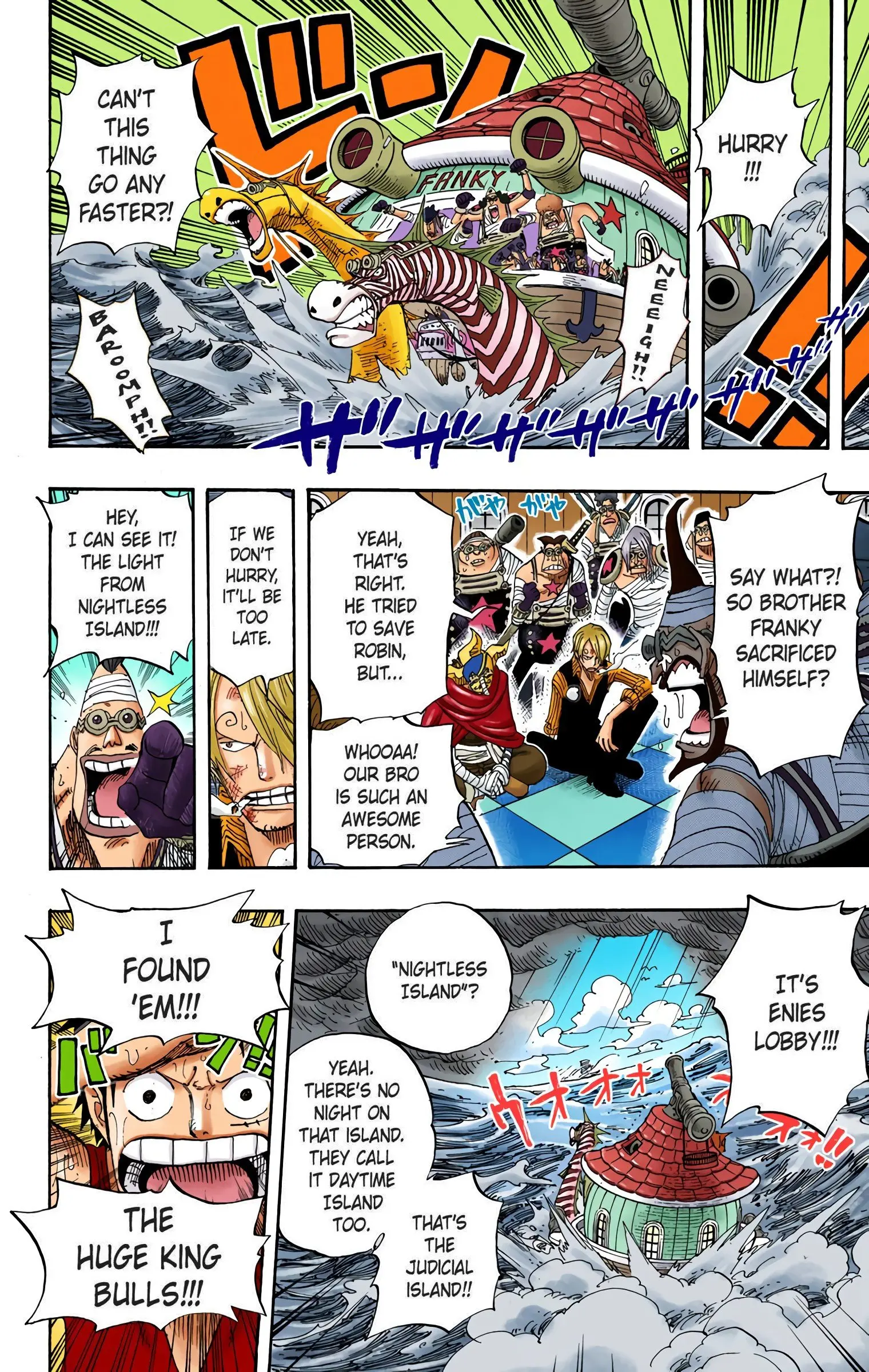 One Piece Colored, chapter 375, page 16
