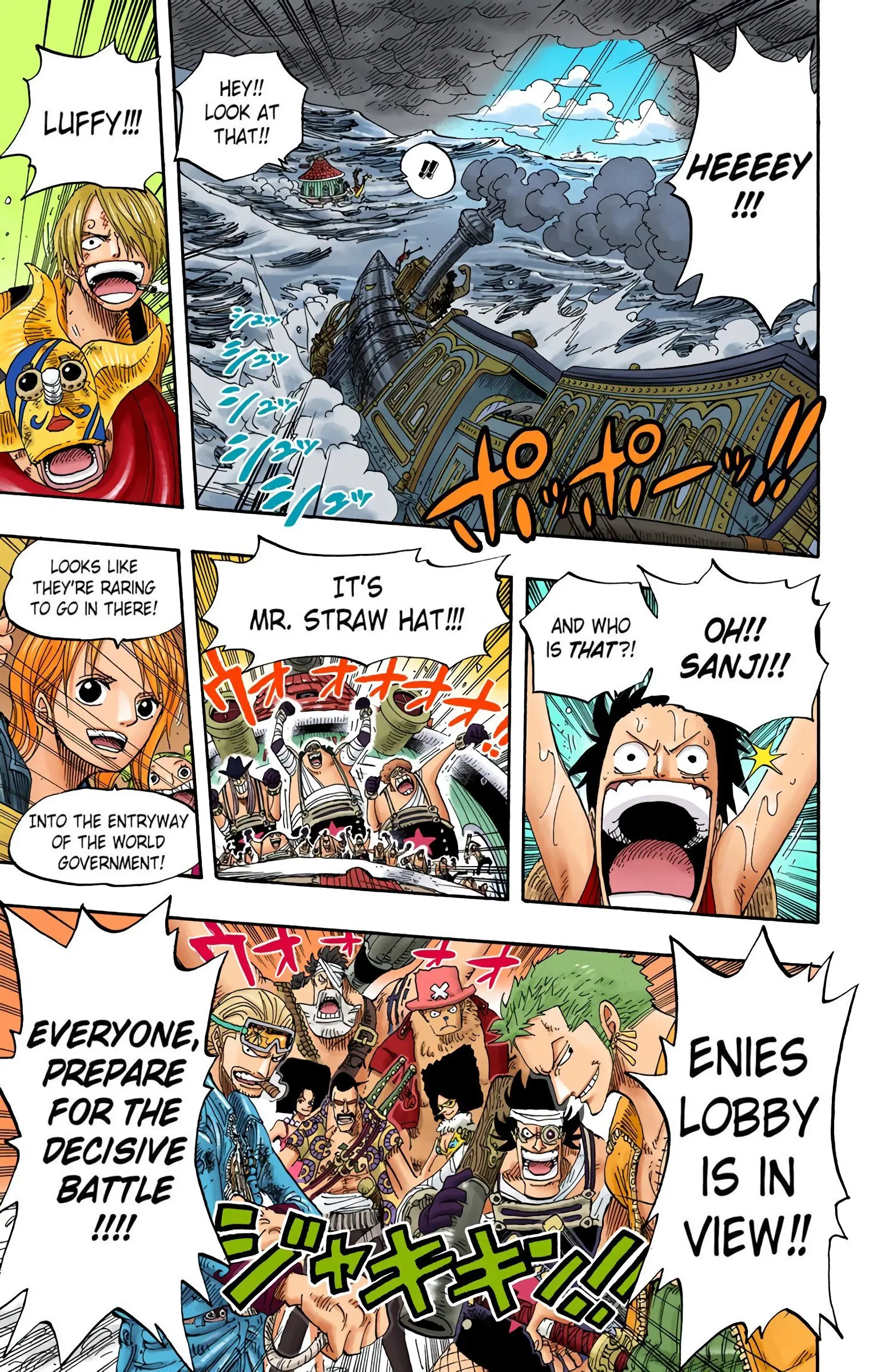 One Piece Colored, chapter 375, page 17